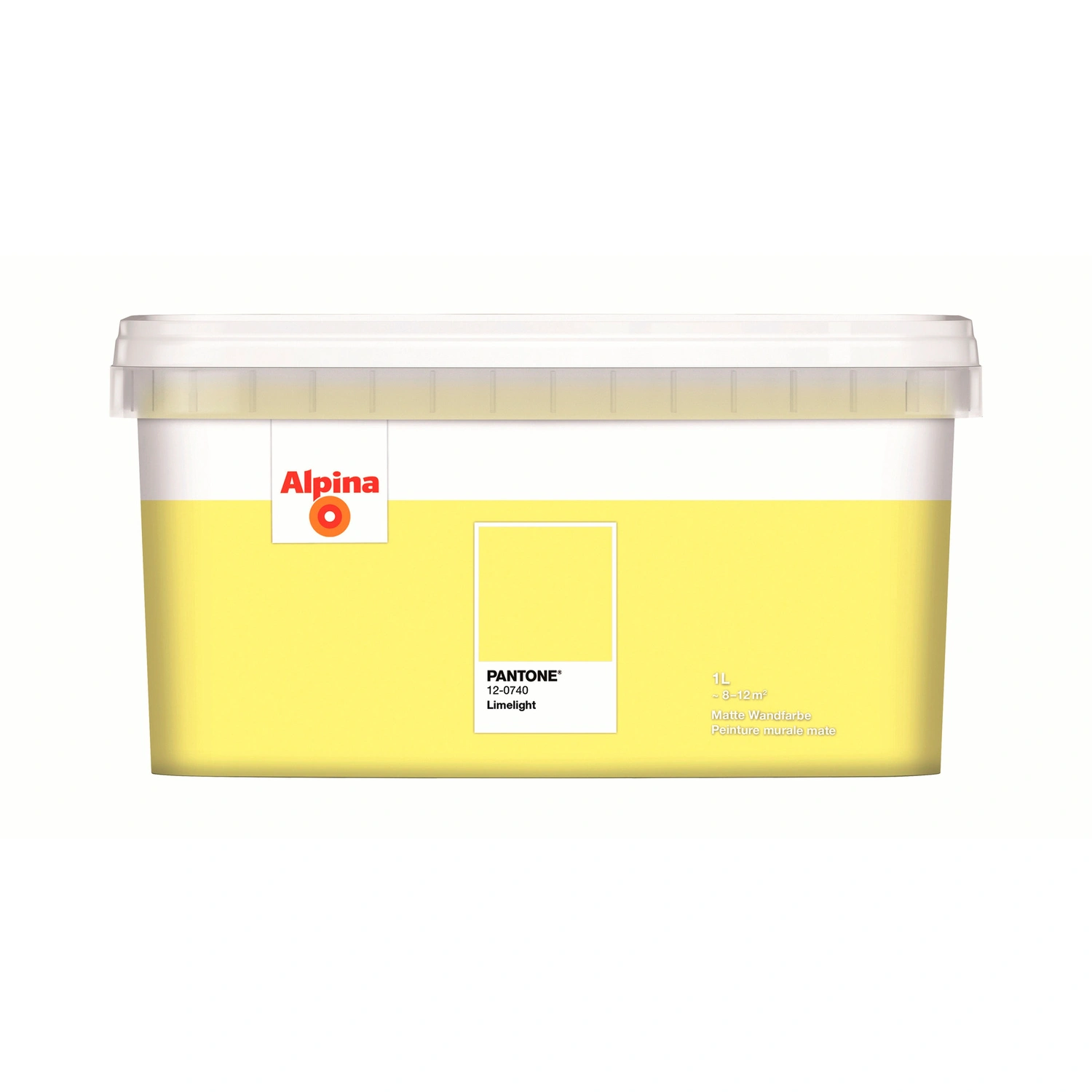 Wandfarbe »PANTONE«, Limelight, matt, 1 l