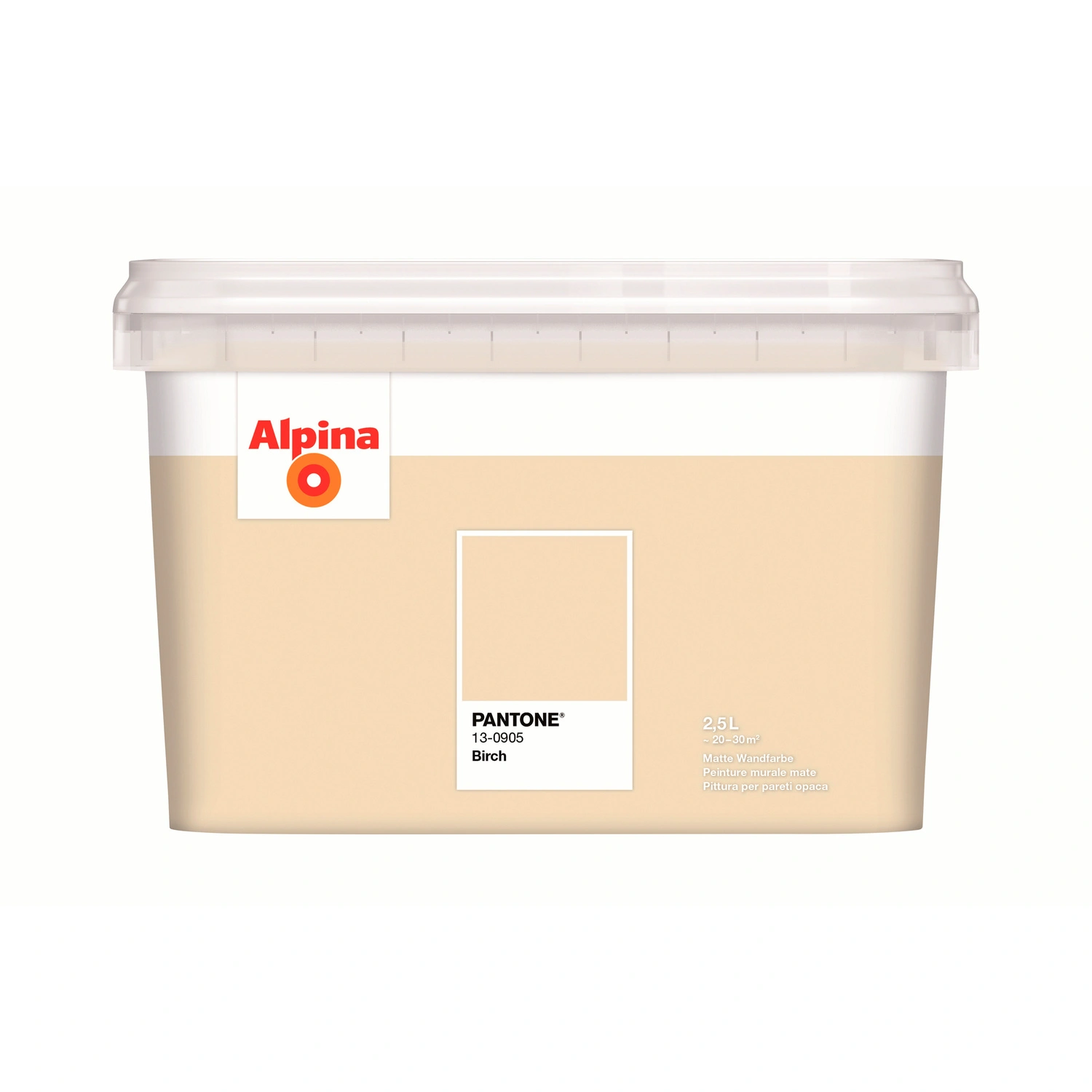 Wandfarbe »PANTONE«, Birch, matt, 2,5 l