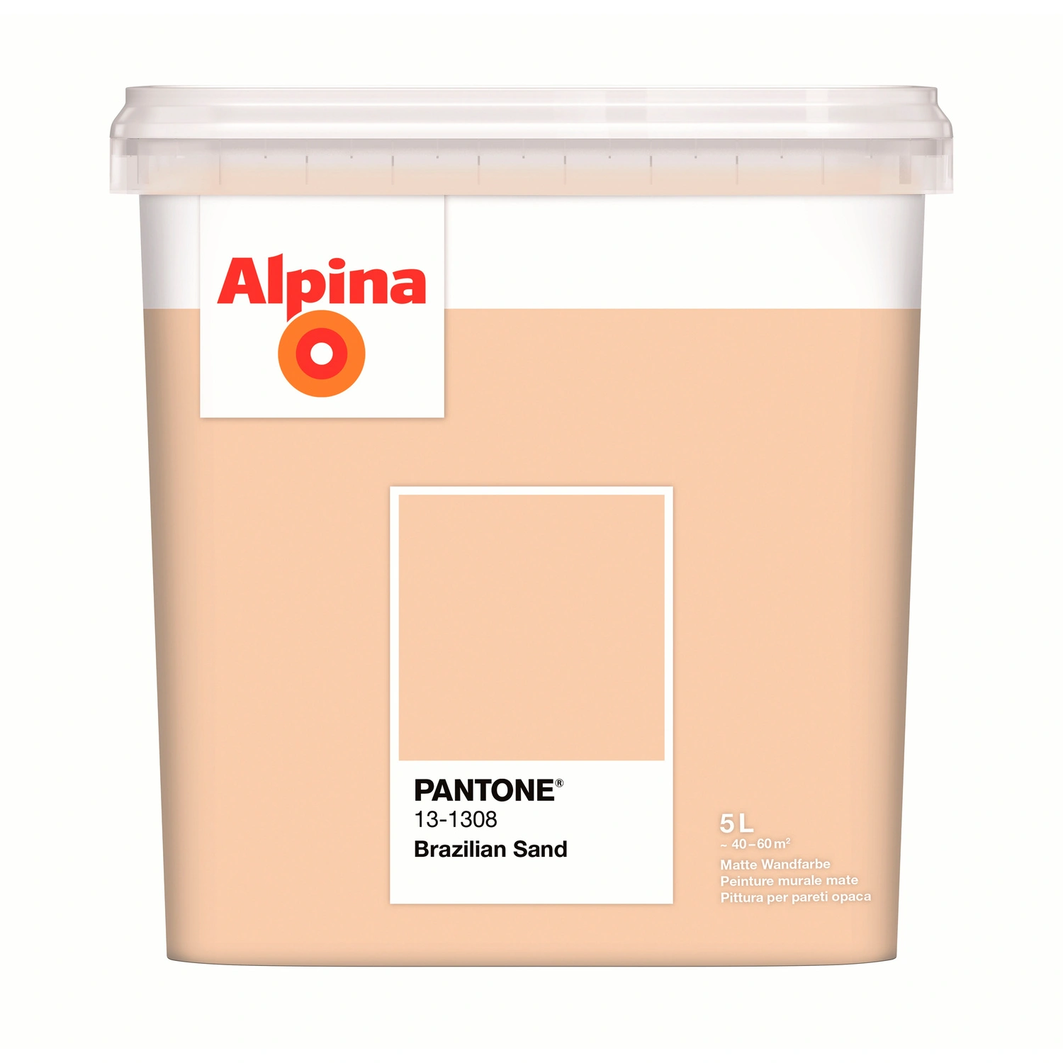 Wandfarbe »PANTONE«, Brazilian Sand, matt, 5 l