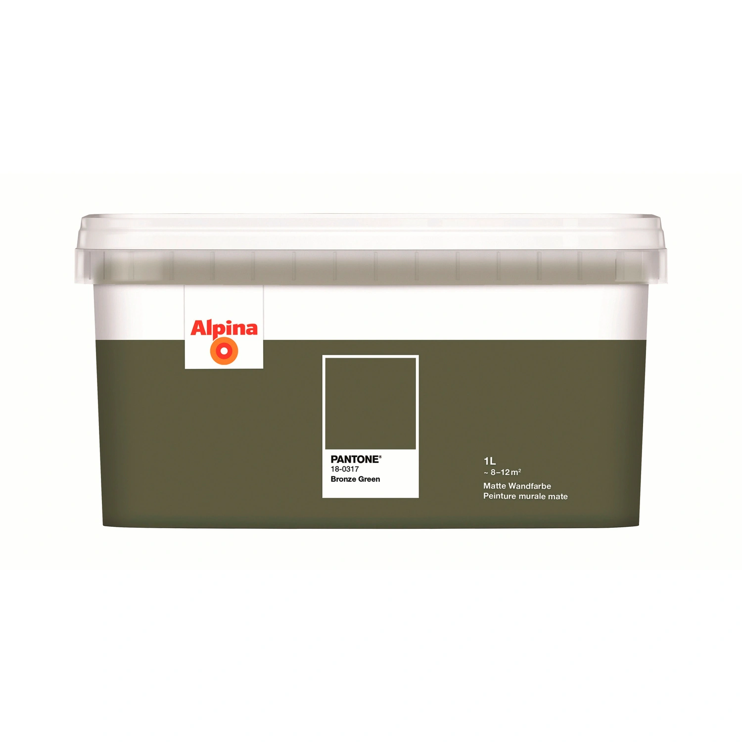 Wandfarbe »PANTONE«, Bronze Green, matt, 1 l