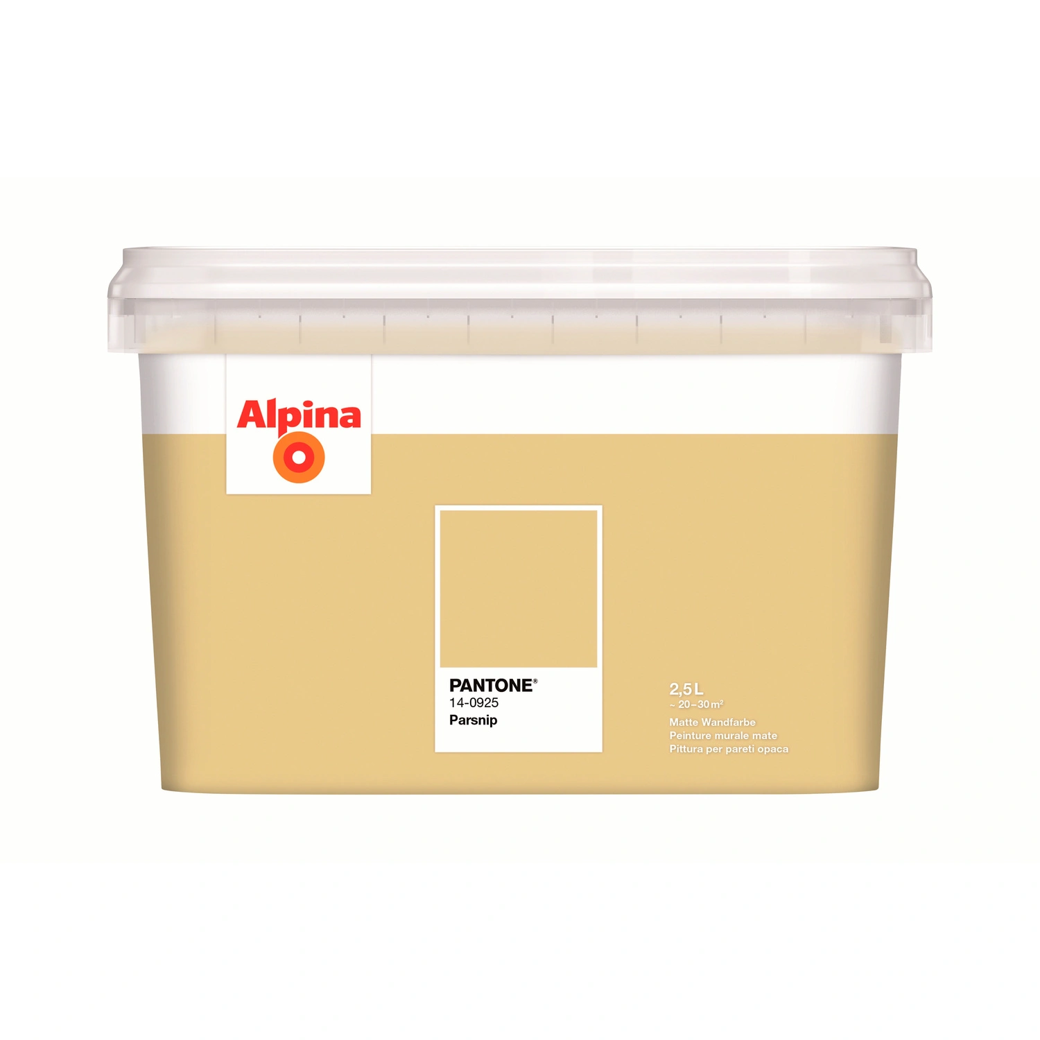 Wandfarbe »PANTONE«, Parsnip, matt, 2,5 l