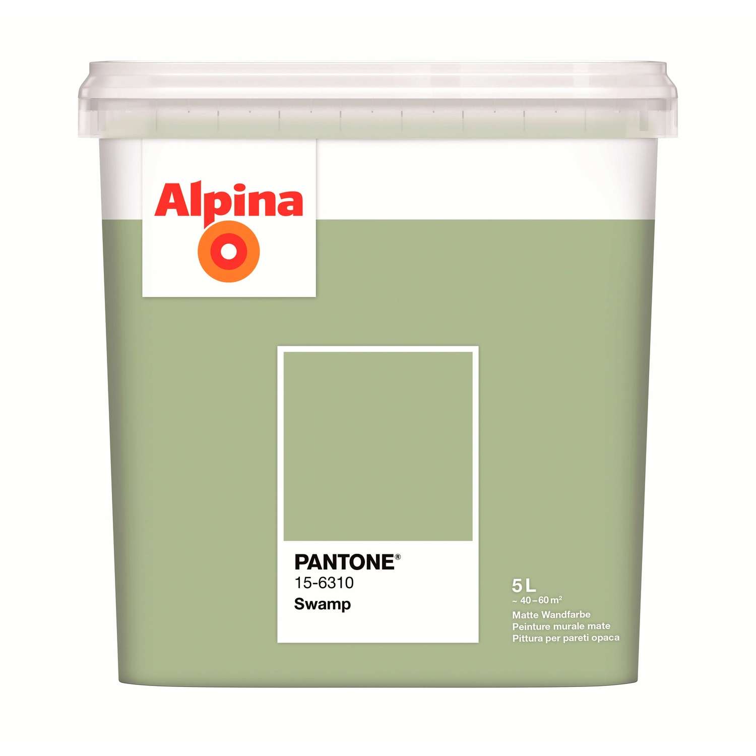 Wandfarbe »PANTONE«, Swamp, matt, 5 l