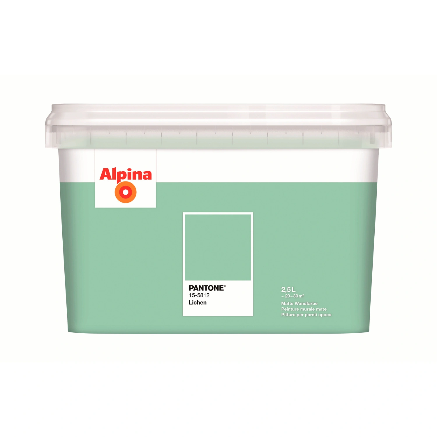 Wandfarbe »PANTONE«, Lichen, matt, 2,5 l