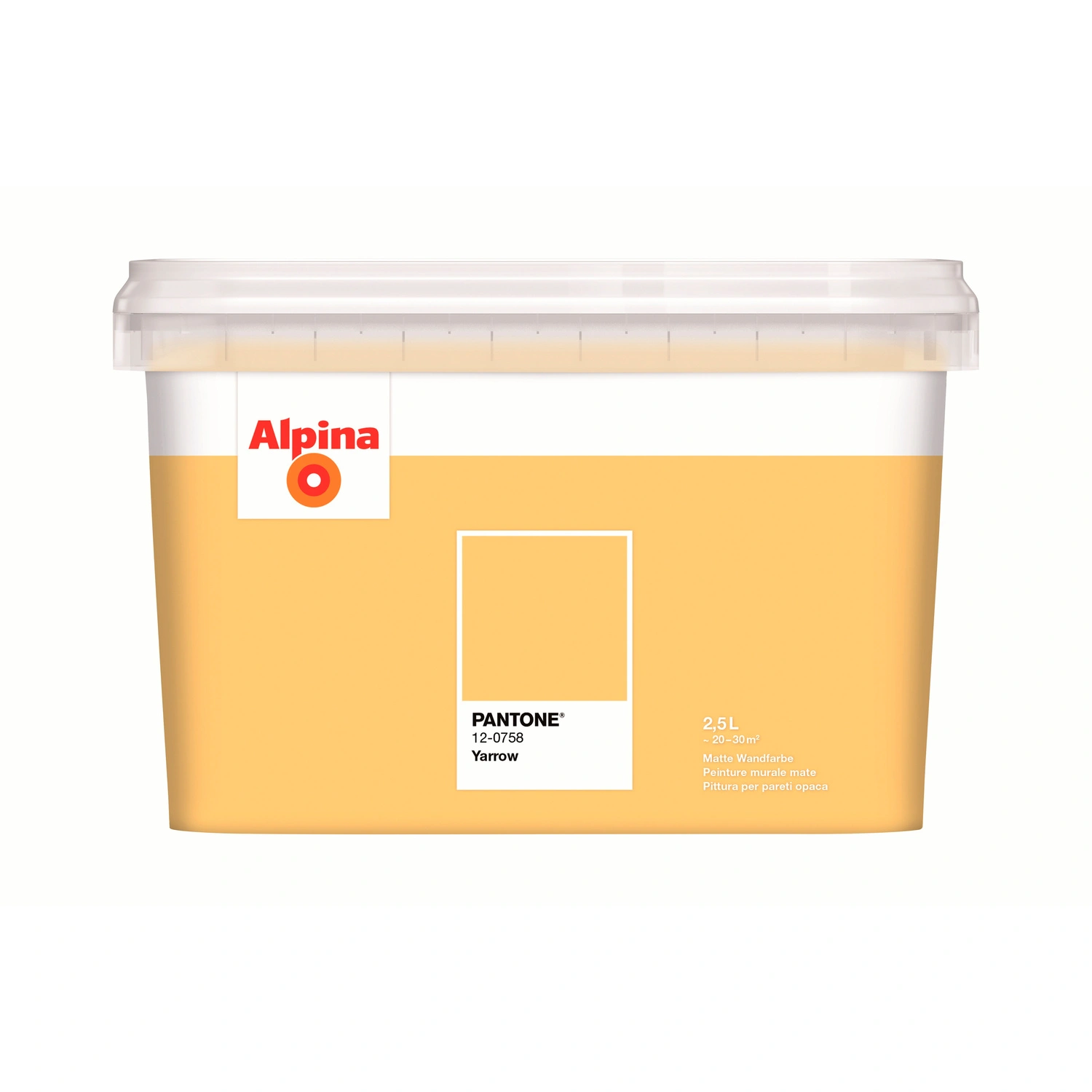 Wandfarbe »PANTONE«, Yarrow, matt, 2,5 l