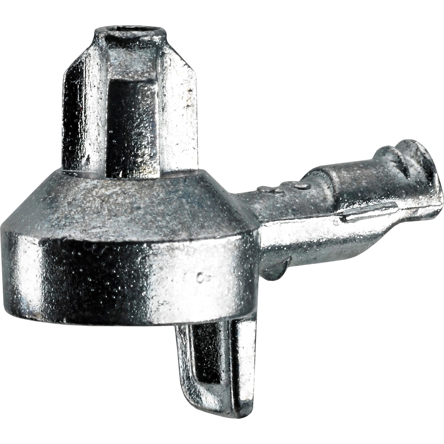 Bodenträger, zum Einlassen. D. 3,5 mm, Zinkdruckguss