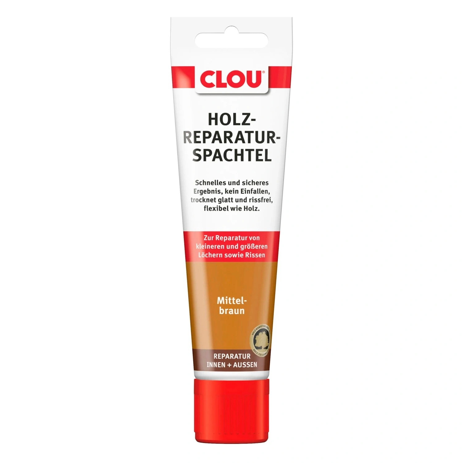 Reparatur-Spachtel, 55 g, mittelbraun