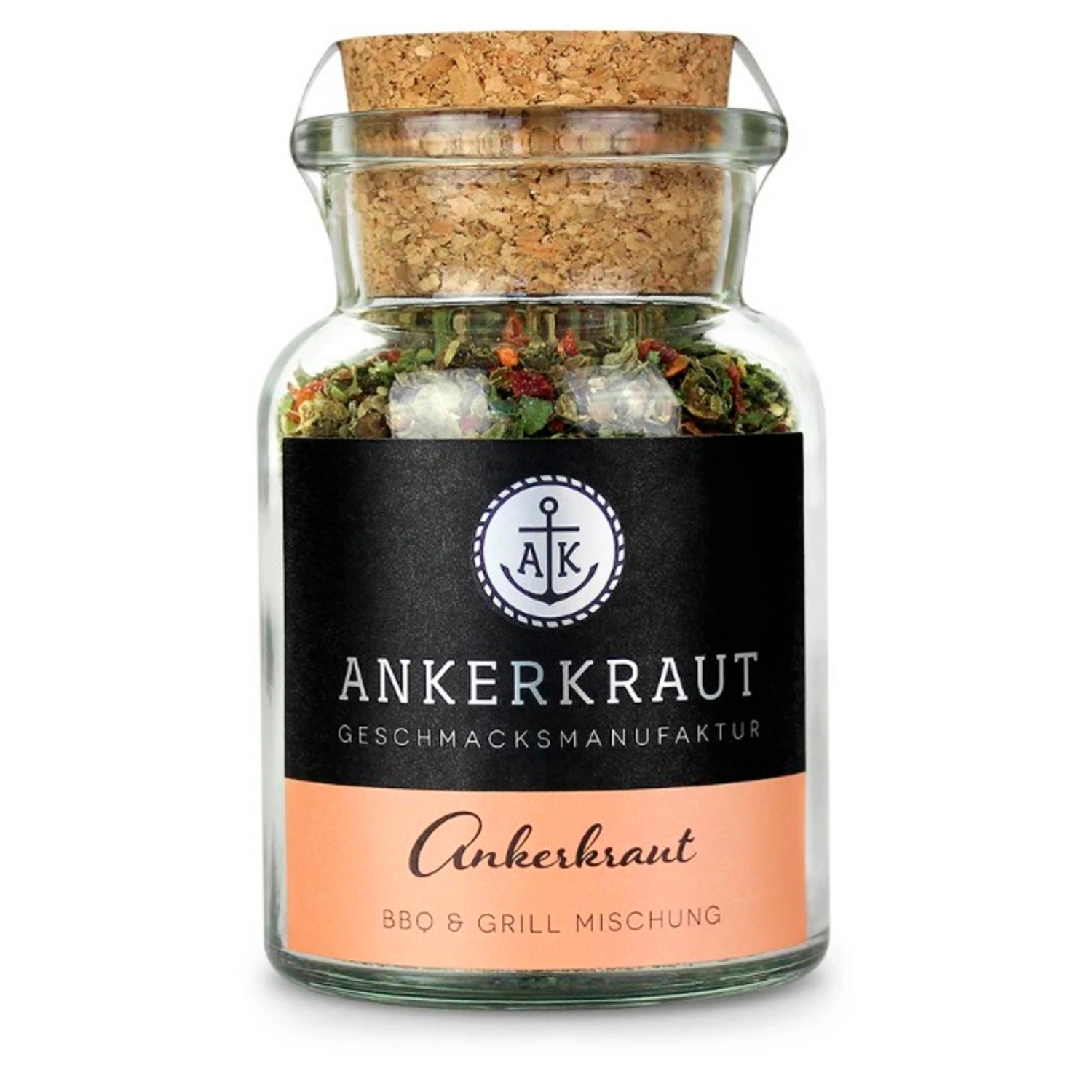 Gewürzkräutermischung, Ankerkraut BBQ 70g Korkenglas