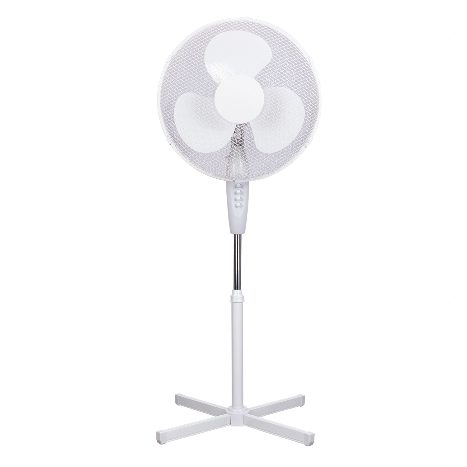 Standventilator, Ø 40 cm, 3 Stufen, oszillierend, weiß