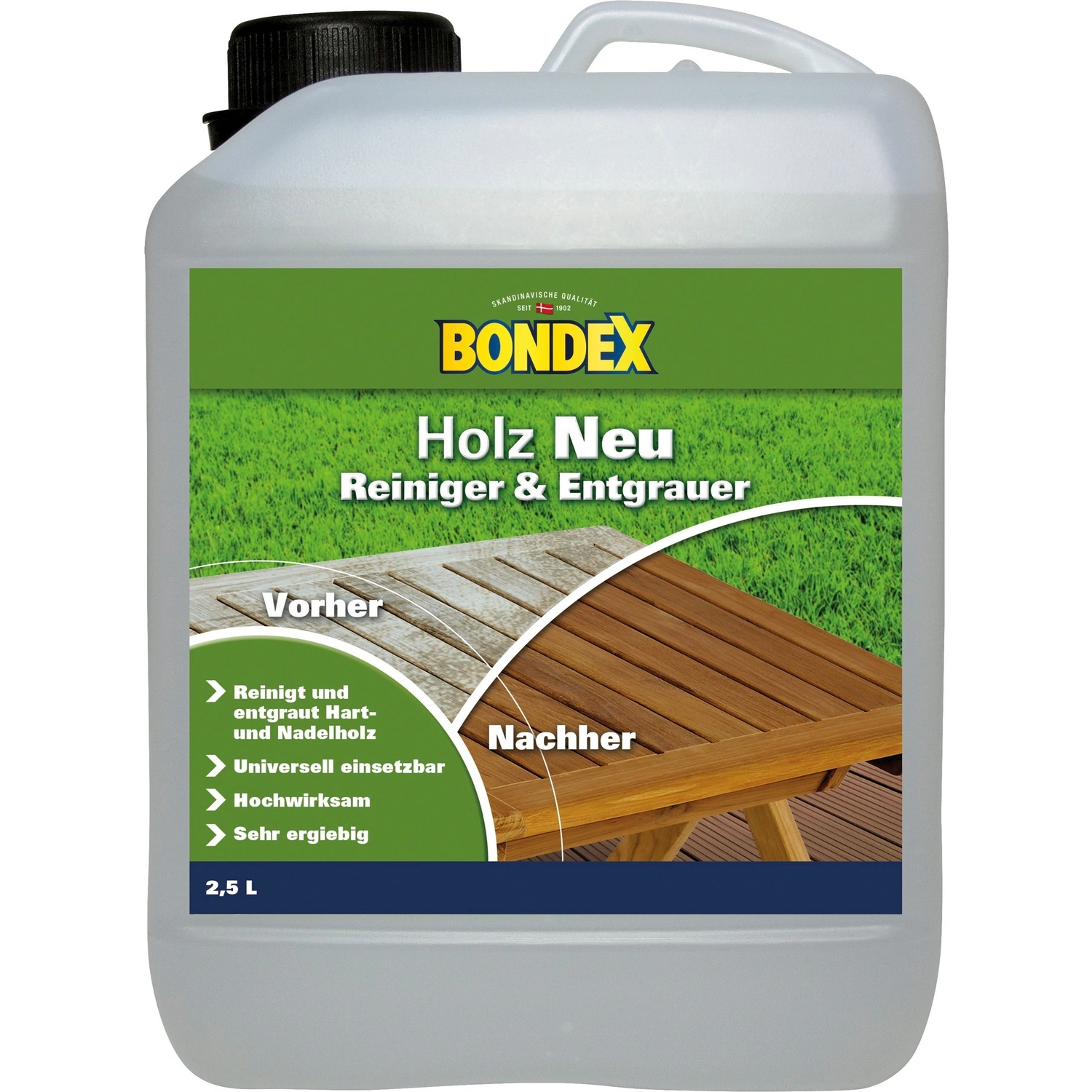 Holzlasur, farblos, 2,5 Liter