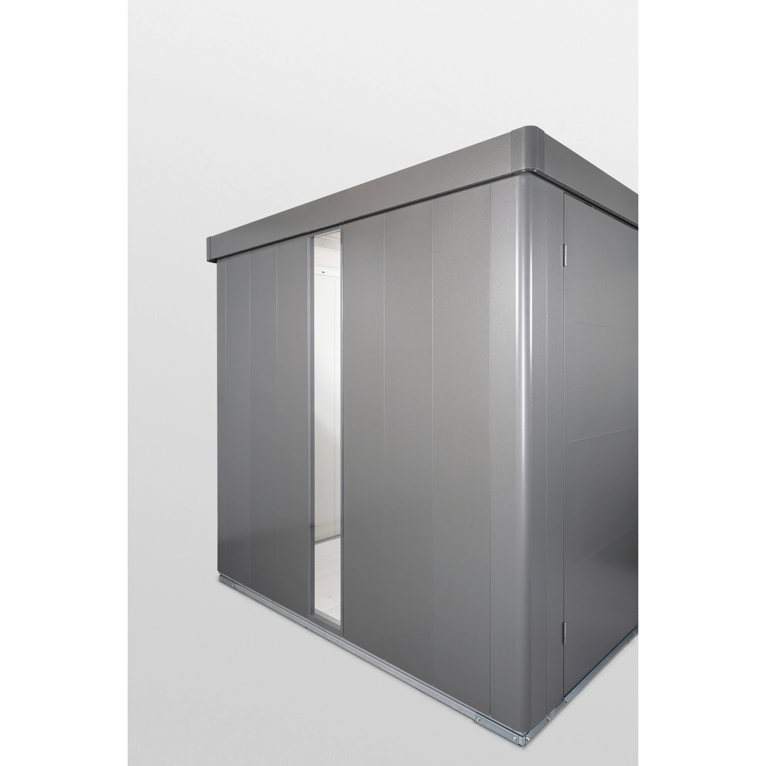 Lichtpaneel »Neo«, getönt, LxB: 32 x 207 cm, dunkelgrau-metallic