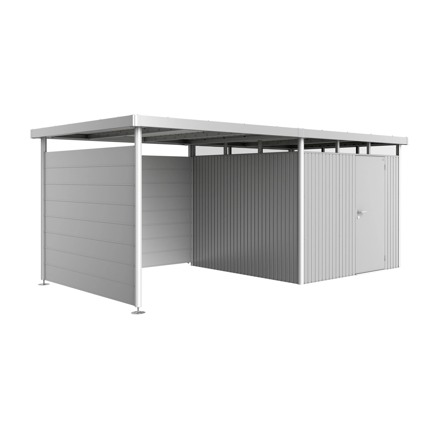 Rückwand »Highline«, Gr. H2-H5, silber-metallic