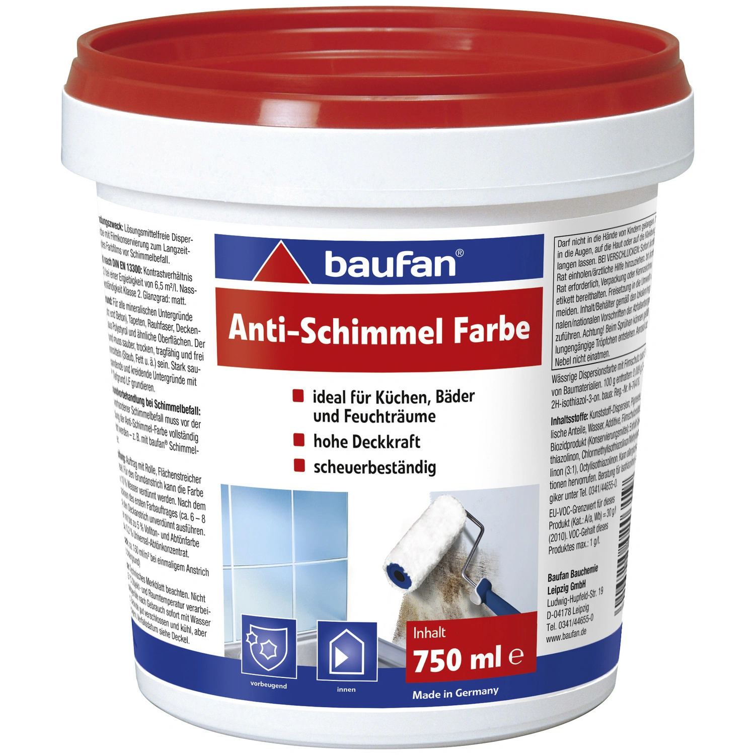 Farbe, 750 ml, 1 Stück