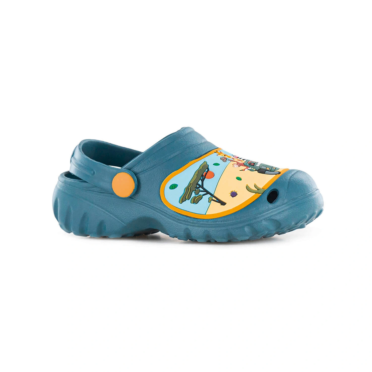 Kinderclogs »Minibaoabab«, Gr.22/23, blau