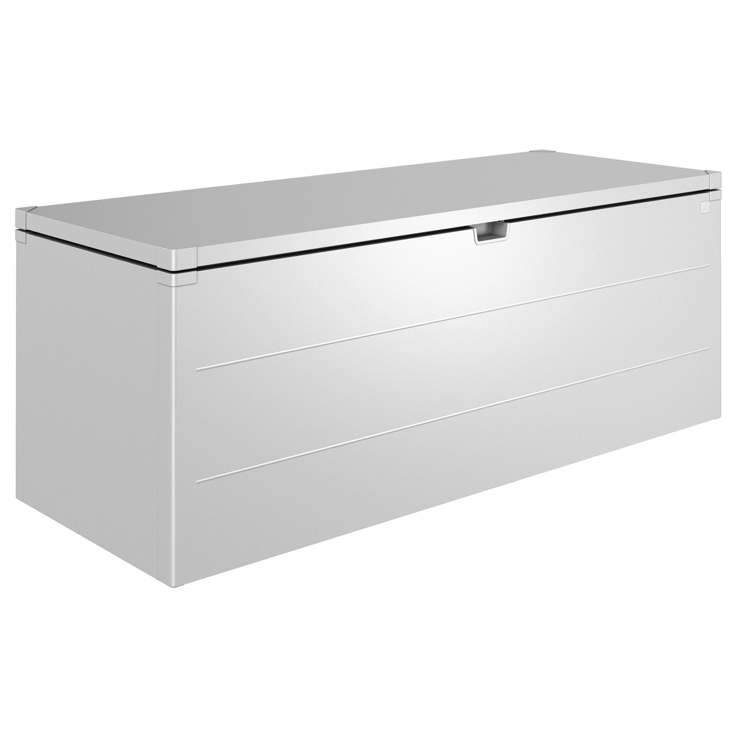 Auflagen-/Kissenbox »Stylebox«, BxHxT: 207 x 81 x 80 cm, 990 l, Gr. 210, silber-metallic