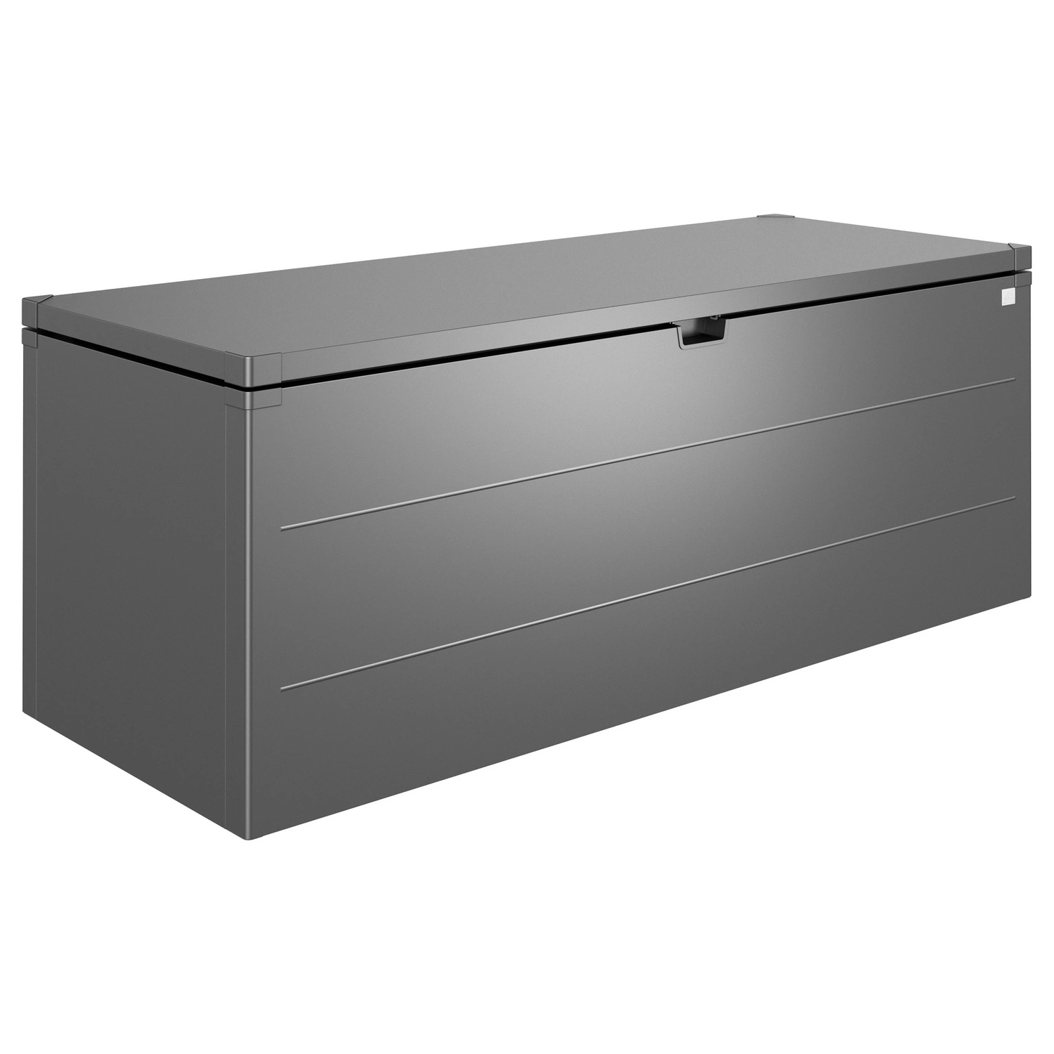 Auflagen-/Kissenbox »Stylebox«, BxHxT: 207 x 81 x 80 cm, 970 l, Gr. 210, dunkelgrau-metallic