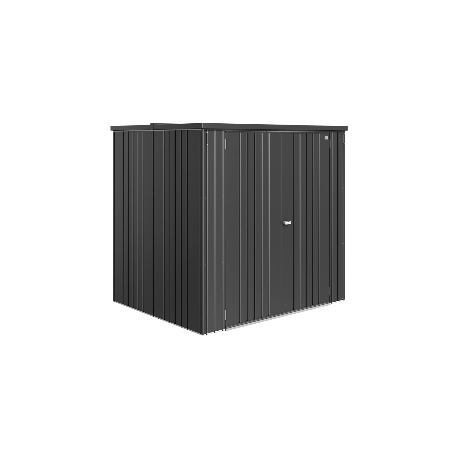 Gerätehaus »Geräteschrank«, BxHxT: 192 x 184 x 155 cm (Außenmaß), Gr. 190 large, dunkelgrau-metallic