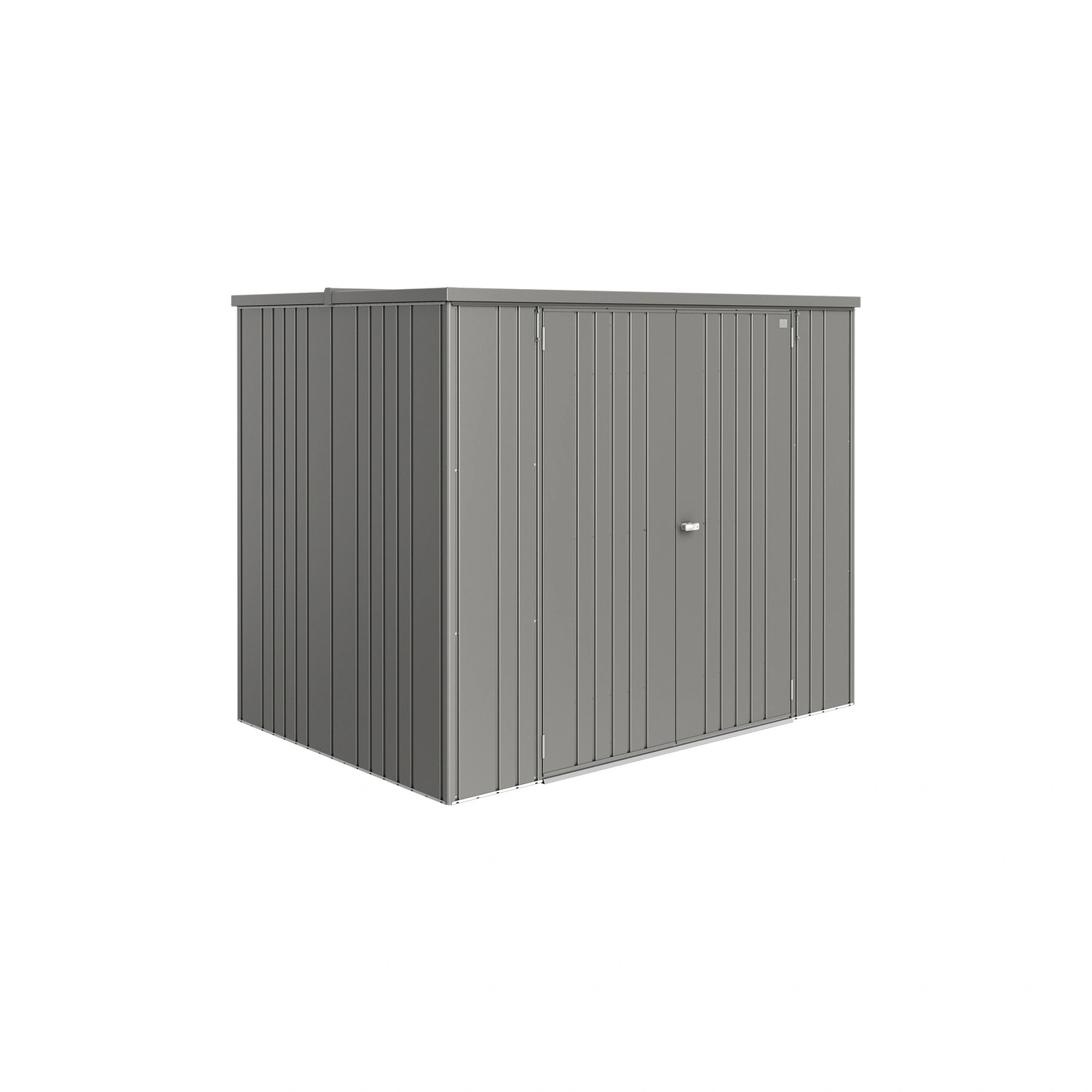 Gerätehaus »Geräteschrank«, BxHxT: 228 x 184 x 155 cm (Außenmaß), Gr. 230 large, quarzgrau-metallic