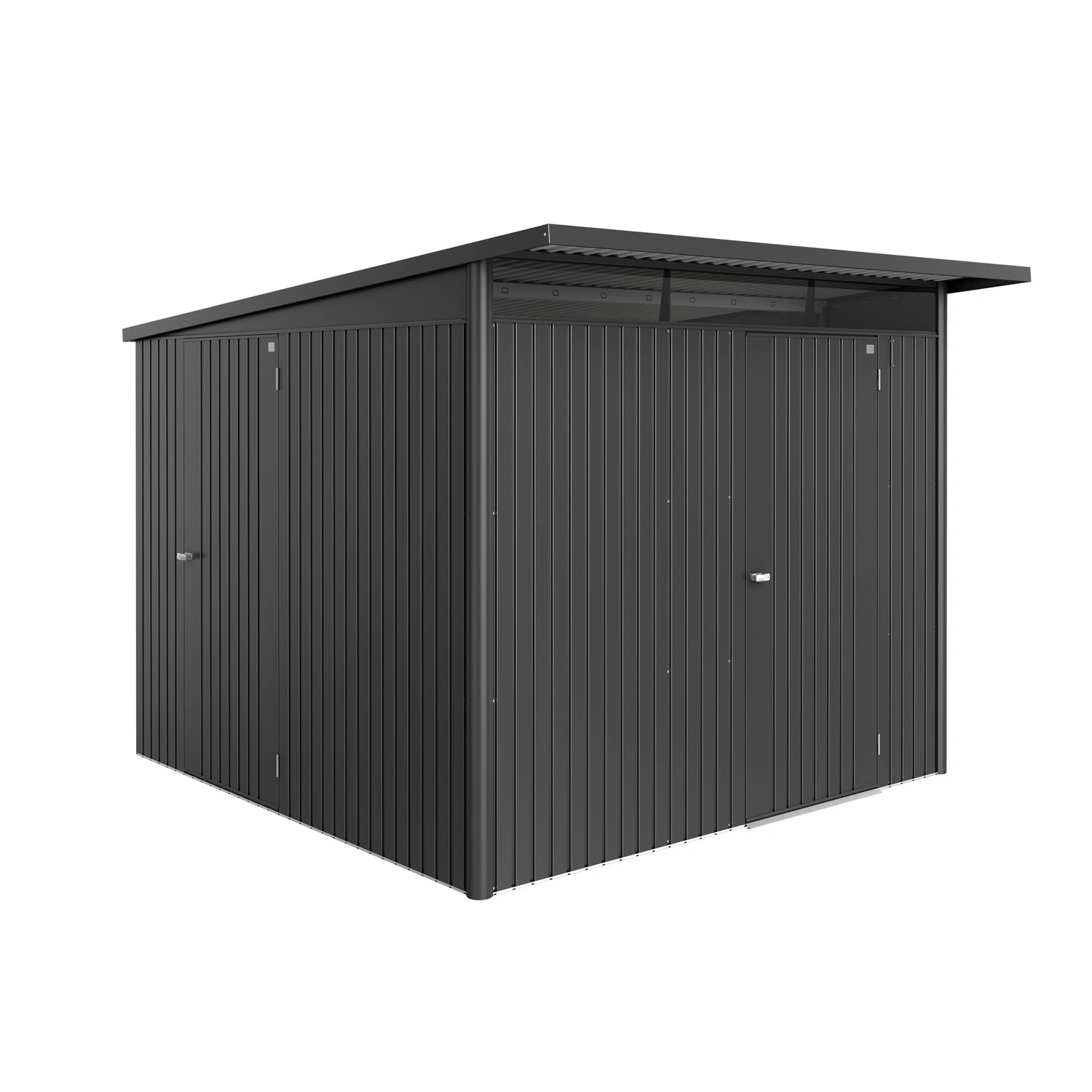 Zusatztür für Gerätehäuser »AvantGarde ECO«, BxTxH: 79,2 x 3 x 185 cm, dunkelgrau-metallic