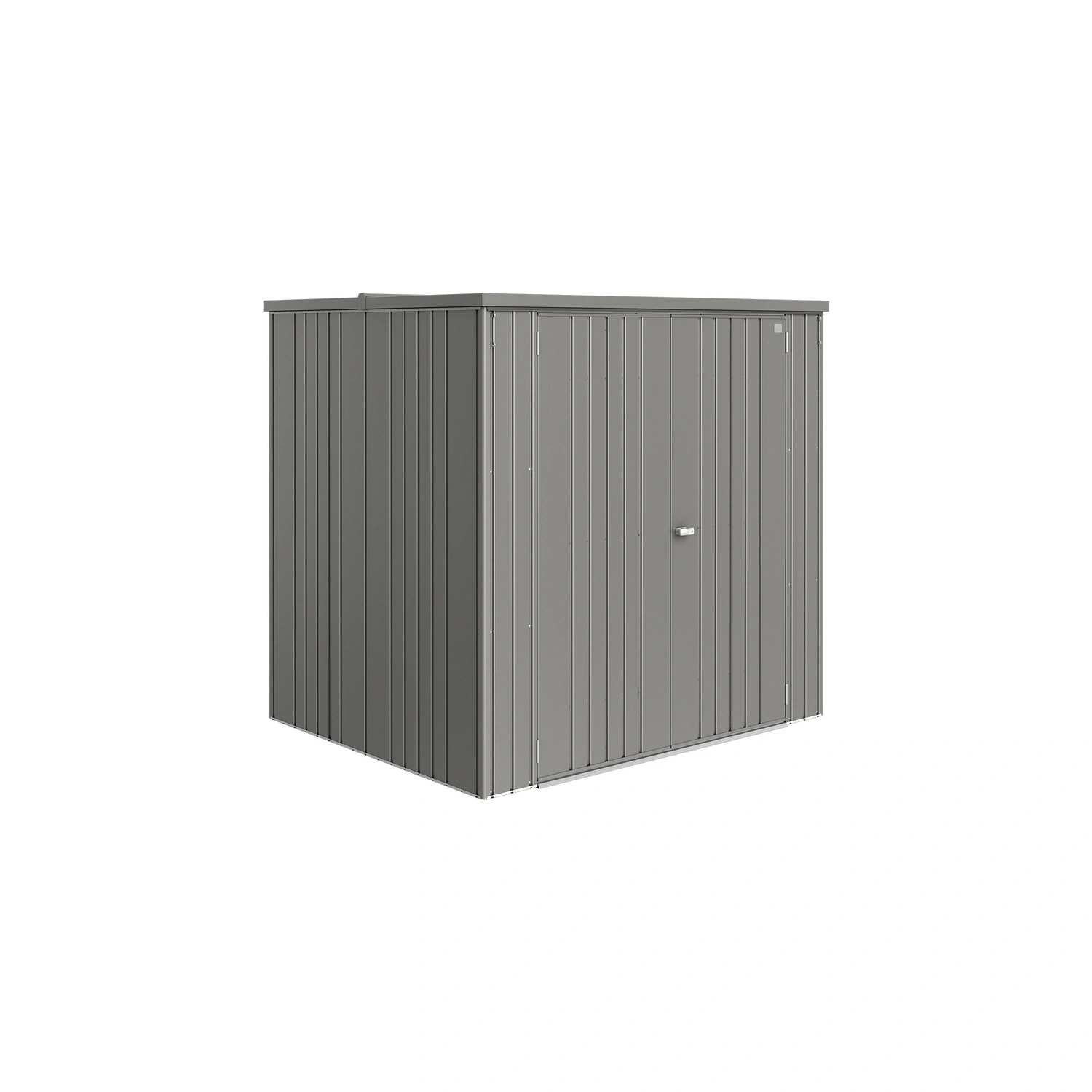 Gerätehaus »Geräteschrank«, BxHxT: 192 x 184 x 155 cm (Außenmaß), Gr. 190 large, quarzgrau-metallic