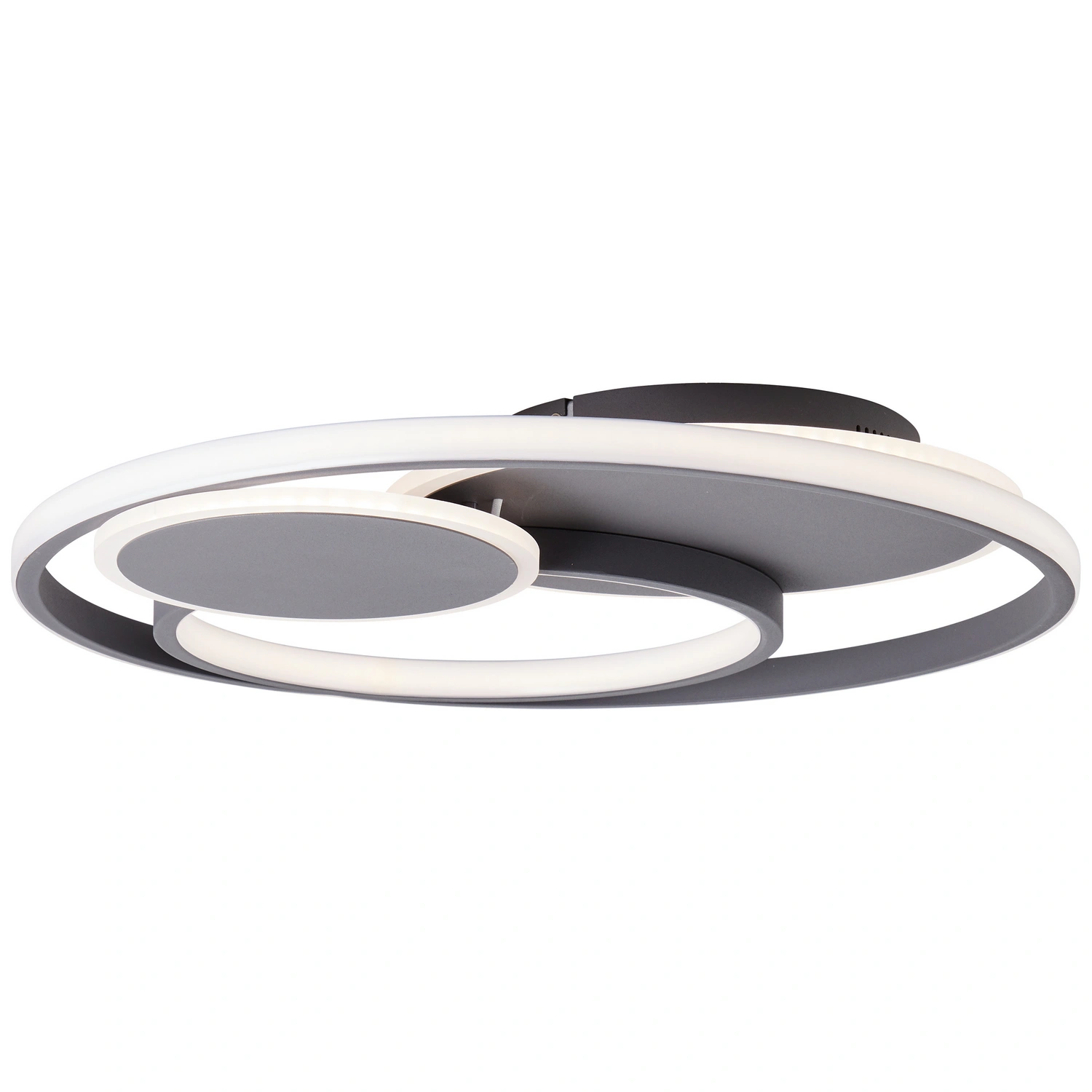 LED-Deckenleuchte »Runda G99371/22«, Ø: 50 cm, 50 W, 5200 lm, 3000-6500K, dimmbar, matt, dunkelgrau