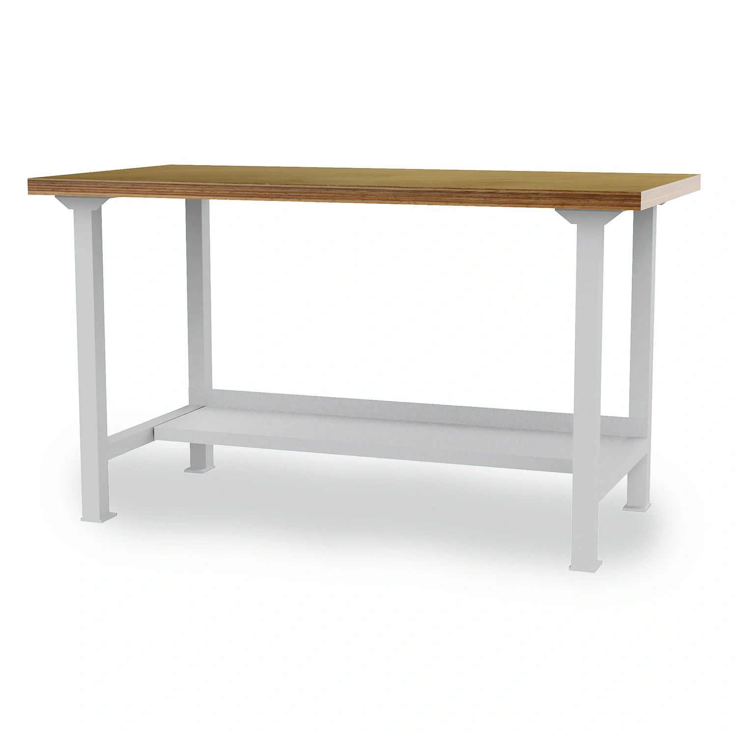 Reihenwerkbank, BxHxT: 150 x 75,9 x 75 cm, Gestell: Stahlblech