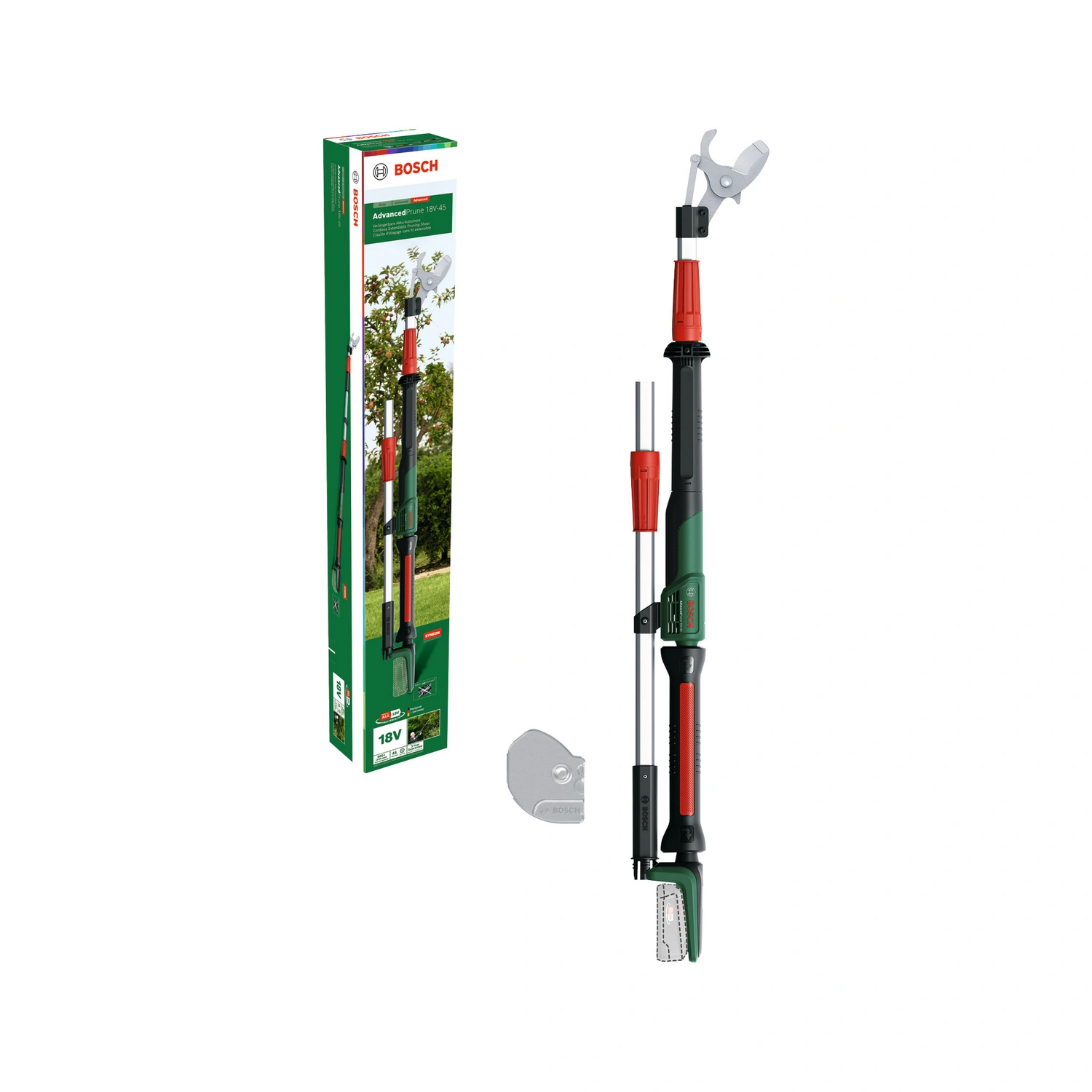 Gartenschere »AdvancedPrune«, 18 V, Schneidkopf 360° drehbar, inkl. Verlängerung