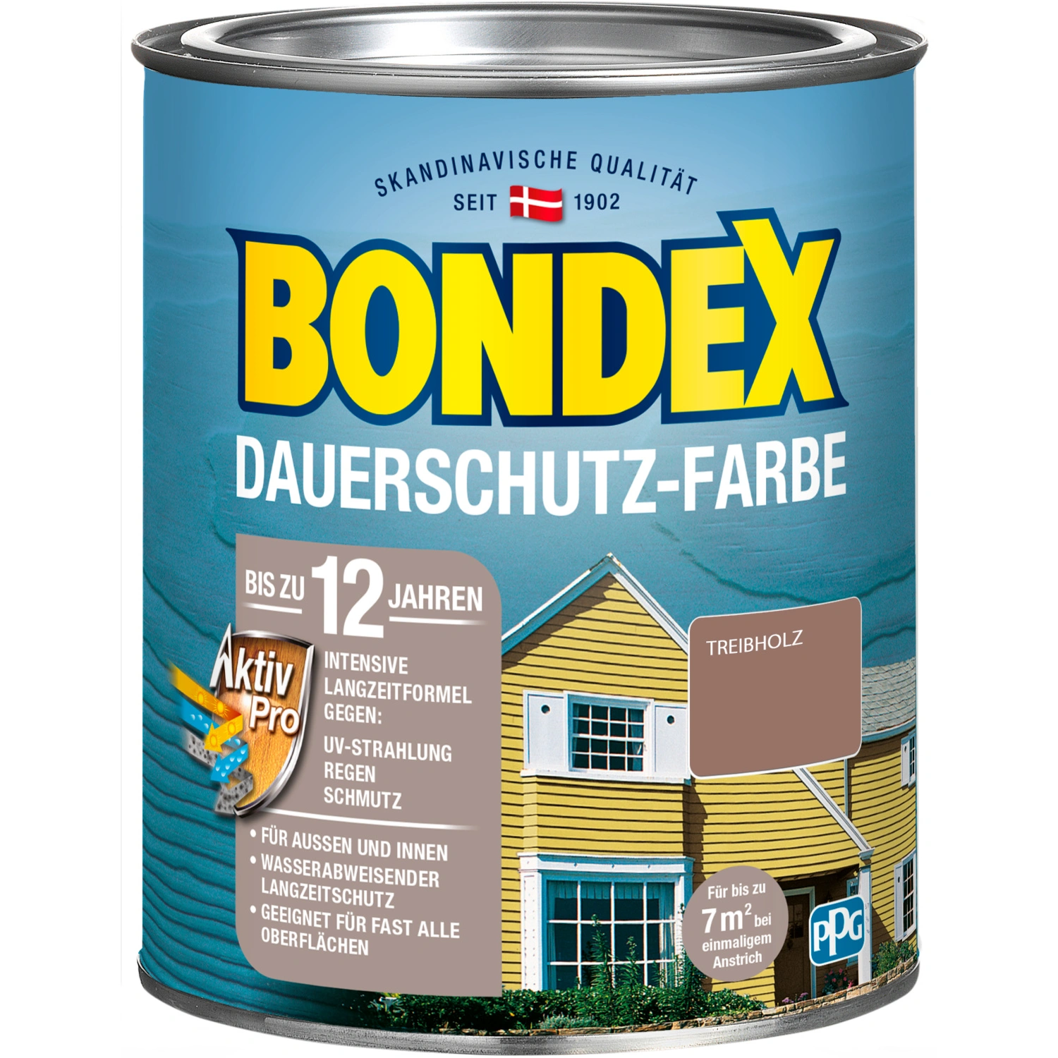 Dauerschutz-Farbe, Treibholz 0,75 Liter