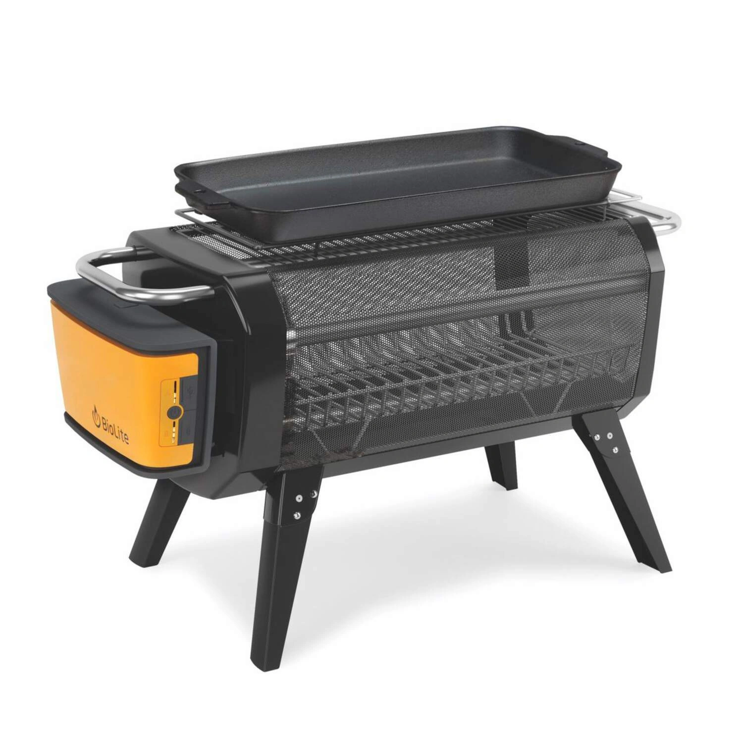 Grillpfanne, Gusseisen, für unterwegs