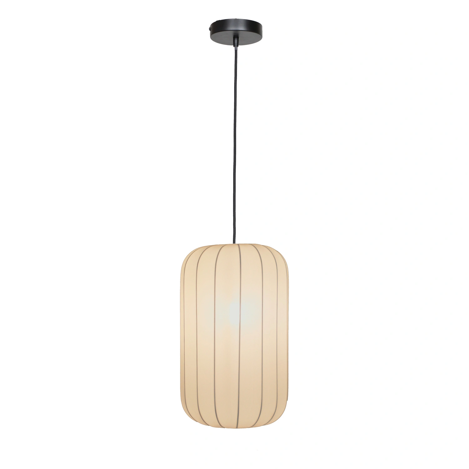 Pendelleuchte »Suri«, E27, zylindrisch, beige