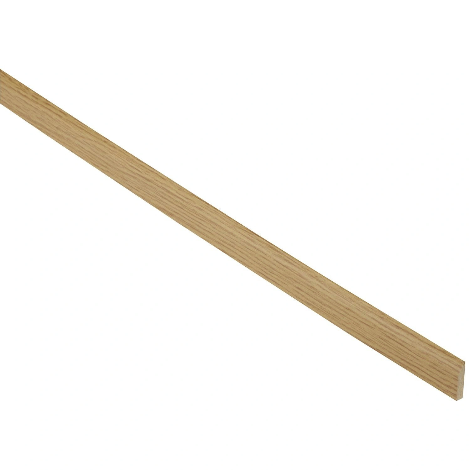 Abdeckleiste, Eiche braun, MDF, LxHxT: 240 x 2,4 x 0,5 cm