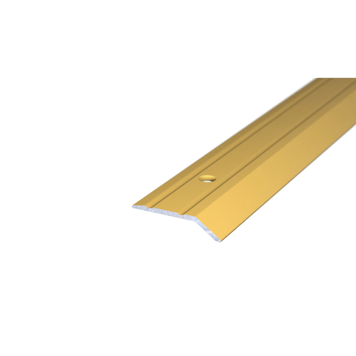 Abschlussprofil, BxH: 30 x 6 mm, versenkt gelocht