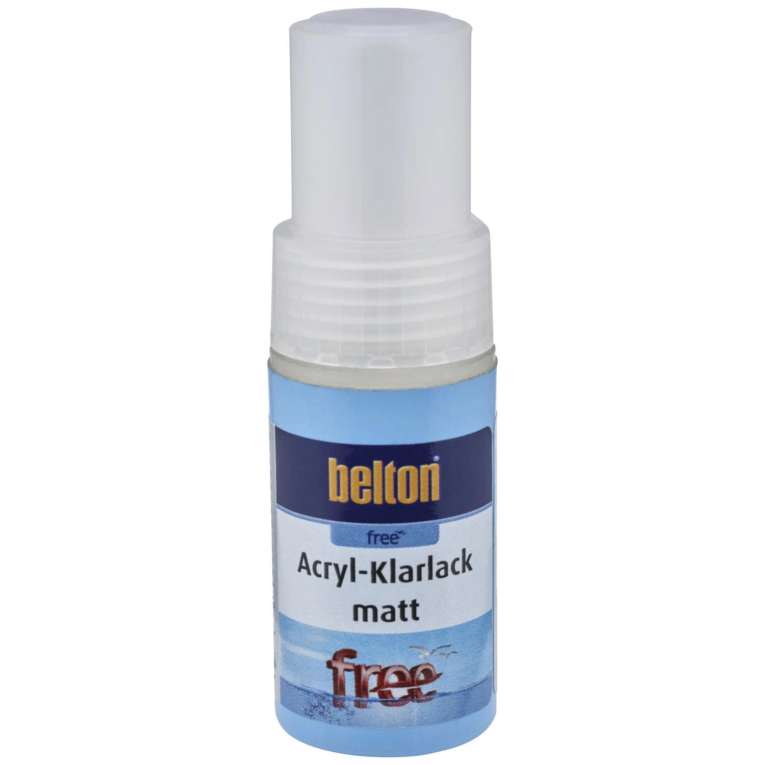 Lackstift »free«, transparent, matt, 9ml