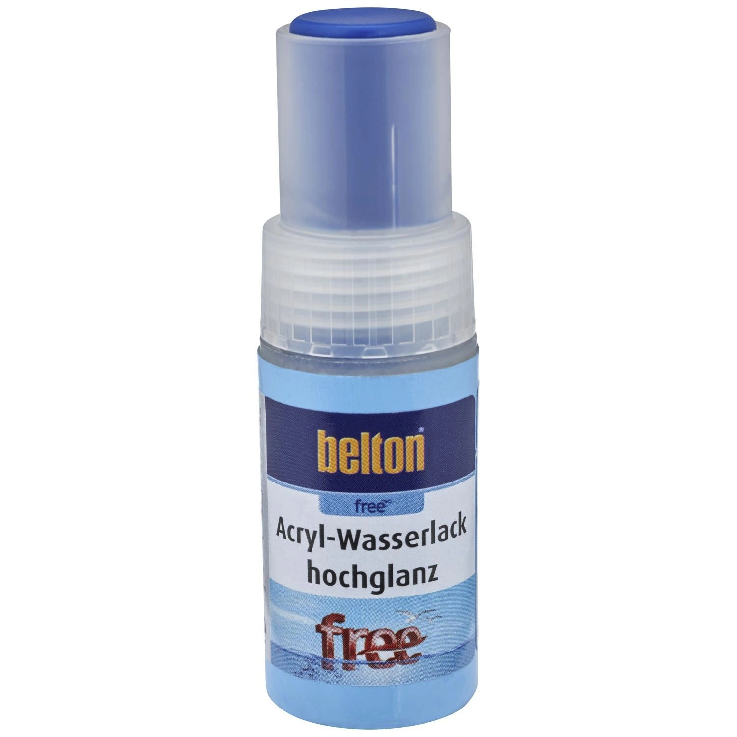 Lackstift »free«, enzianblau, hochglänzend, 9ml