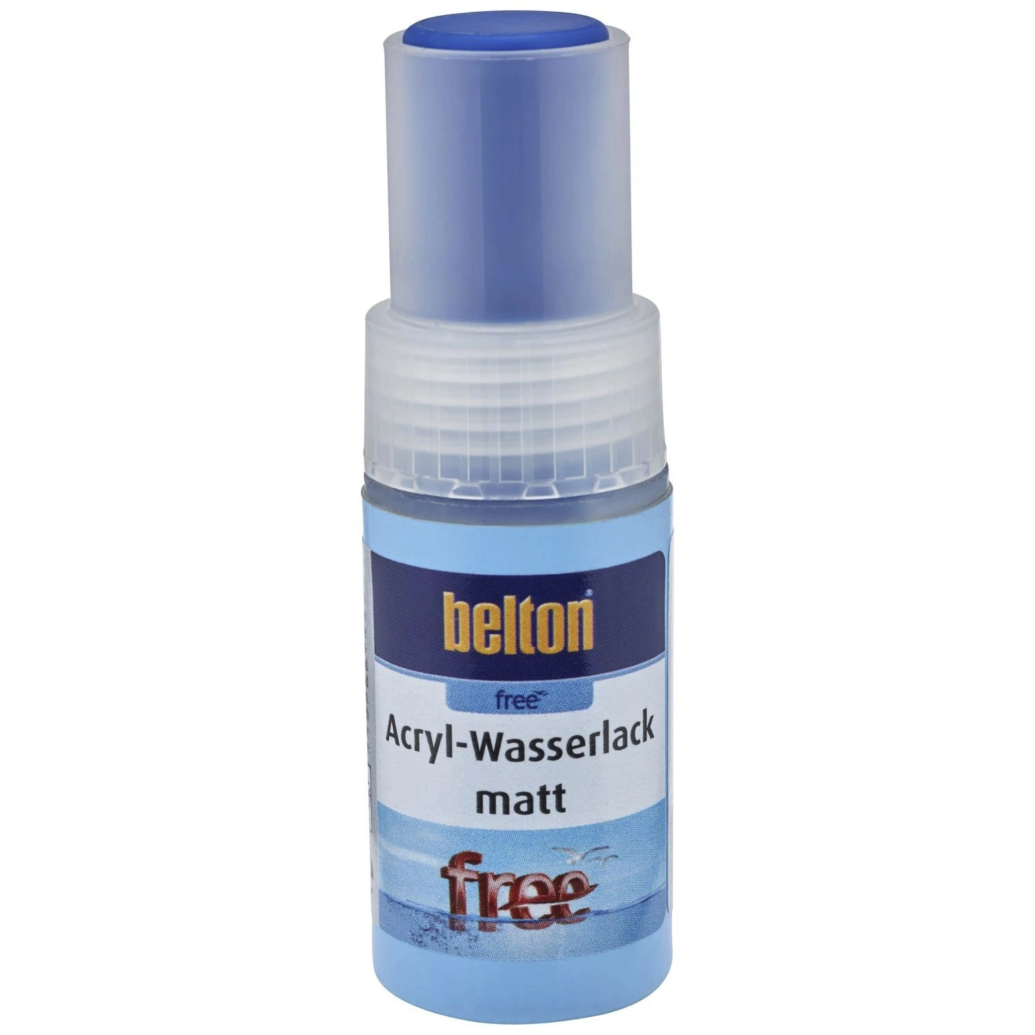 Lackstift »free«, enzianblau, matt, 9ml