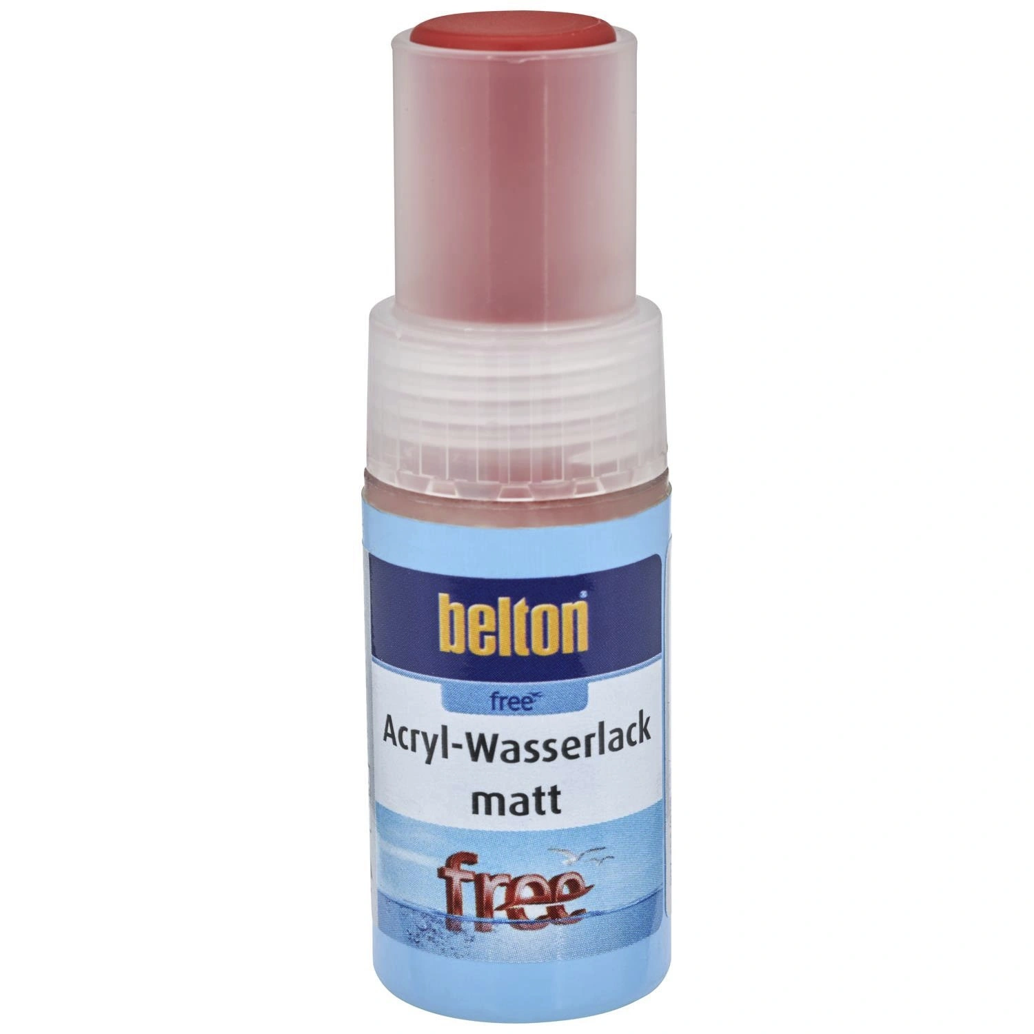 Lackstift »free«, feuerrot, matt, 9ml