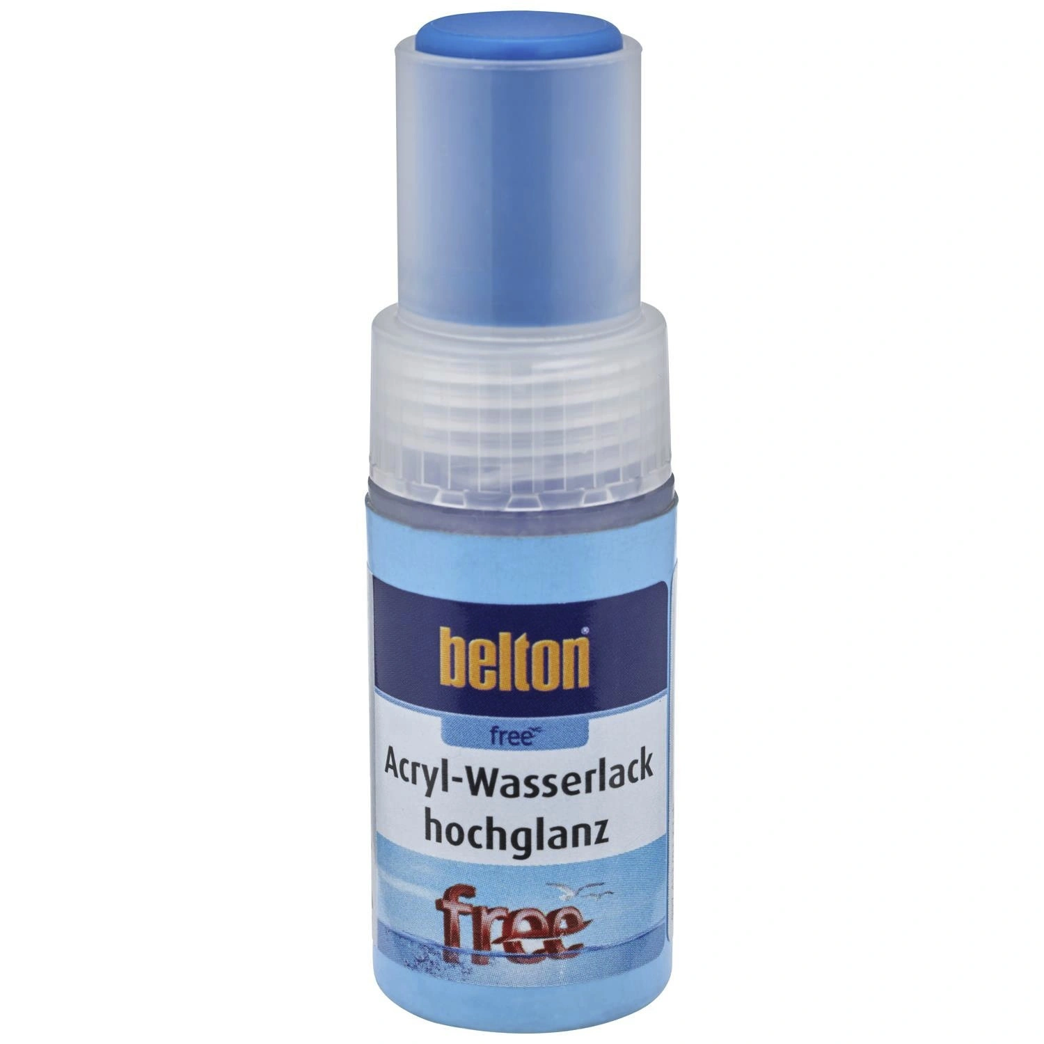 Lackstift »free«, himmelblau, hochglänzend, 9ml