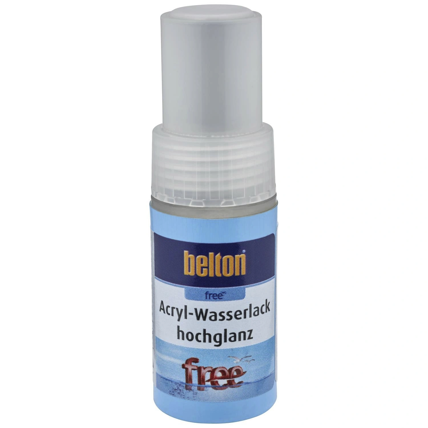 Lackstift »free«, lichtgrau, hochglänzend, 9ml