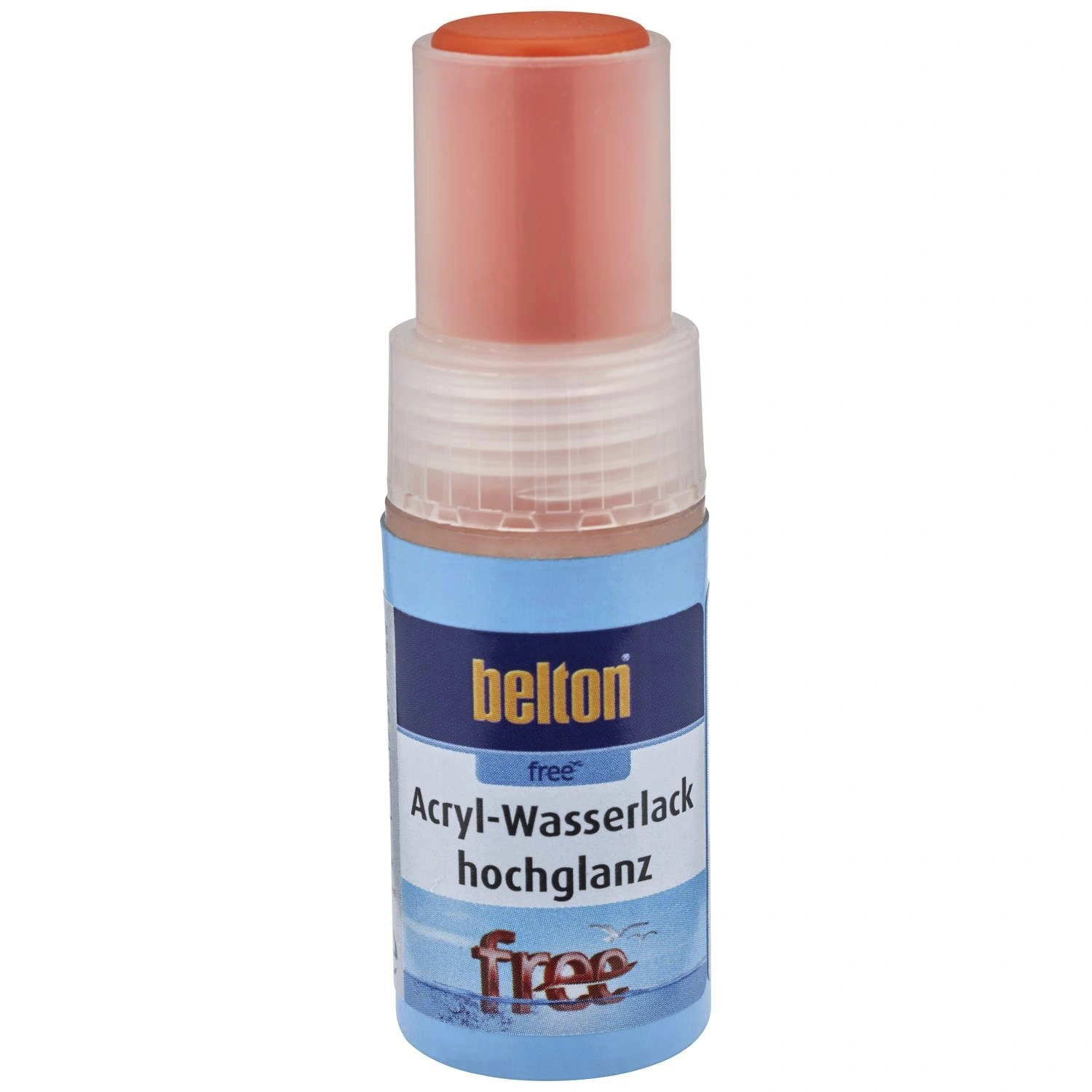 Lackstift »free«, reinorange, hochglänzend, 9ml