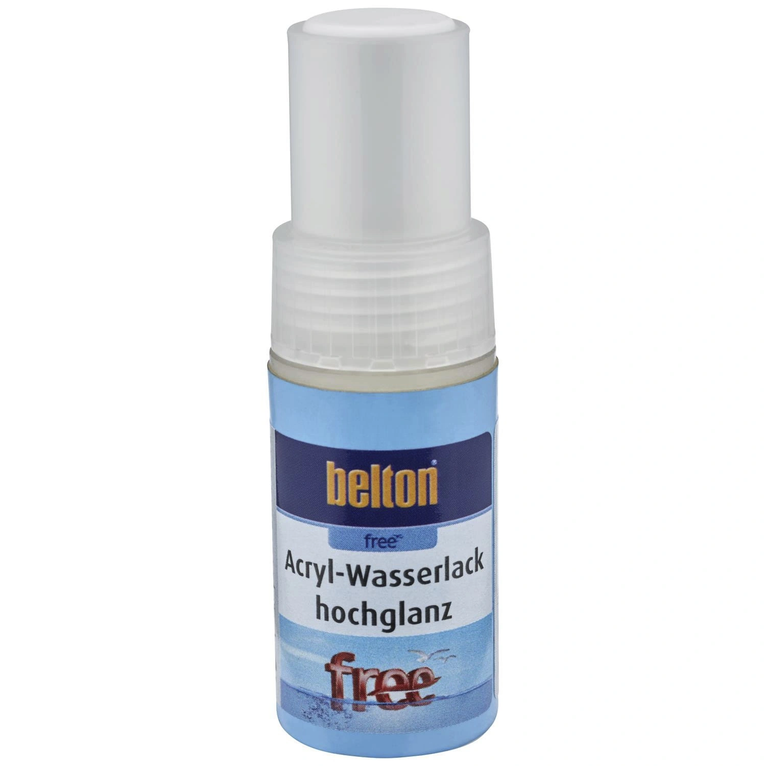 Lackstift »free«, reinweiß, hochglänzend, 9ml