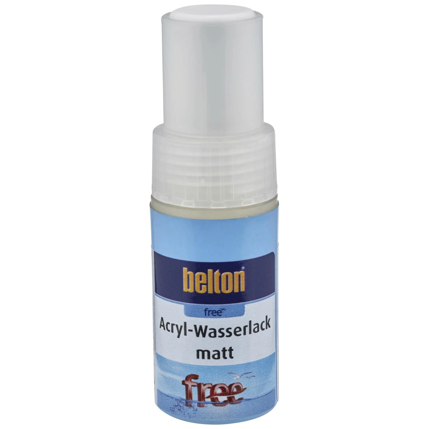Lackstift »free«, reinweiß, matt, 9ml