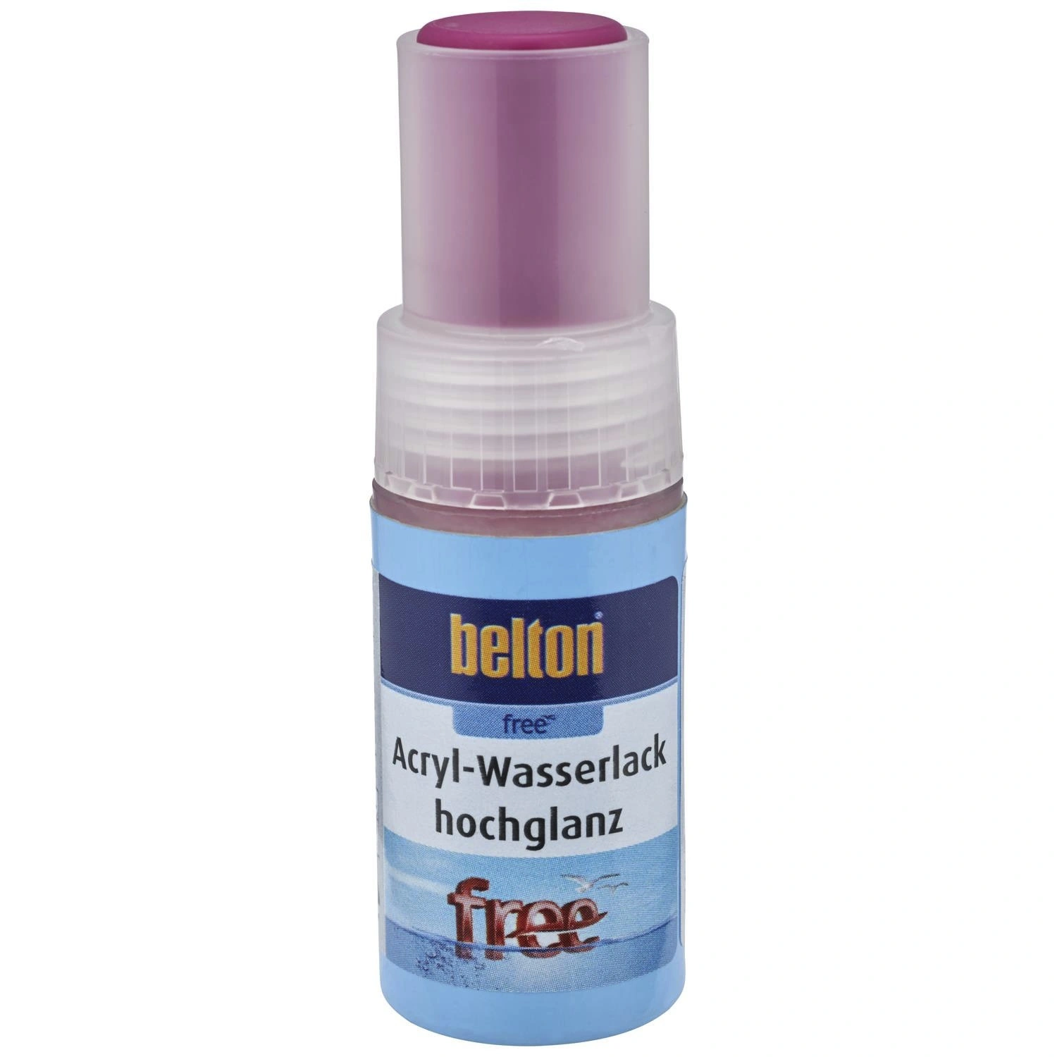 Lackstift »free«, verkehrspurpur, hochglänzend, 9ml