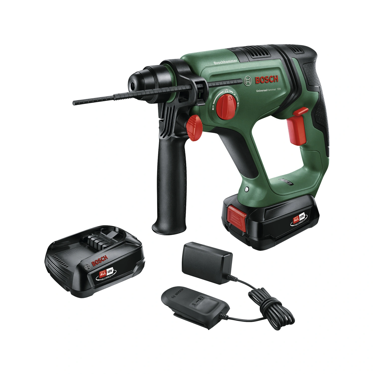 Akku-Bohrhammer »UniversalHammer«, 18V, 1 Akku 2,5Ah + Ladegerät AL 18V-20