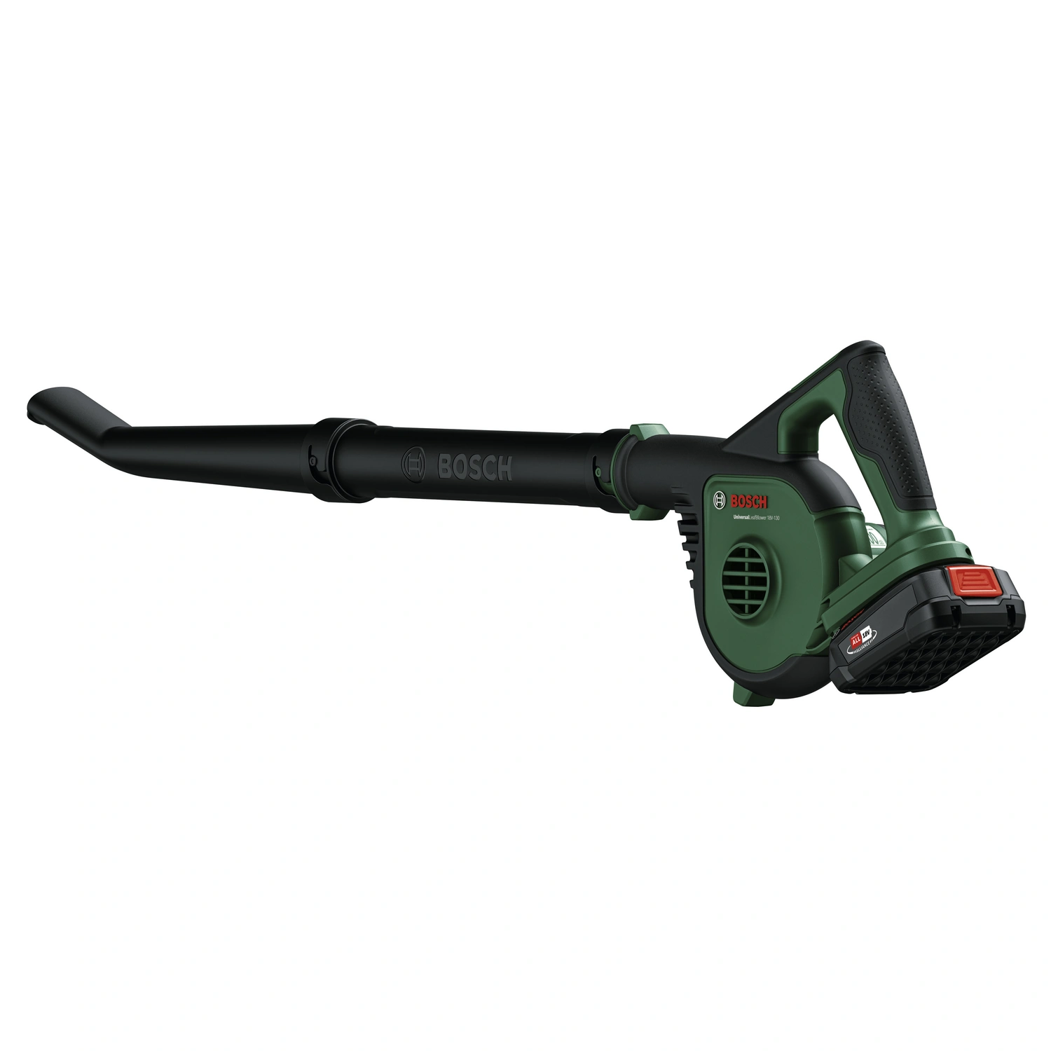Akku-Laubbläser »UniversalLeafBlower 18V-130«, 18 V, grün, mit Akku