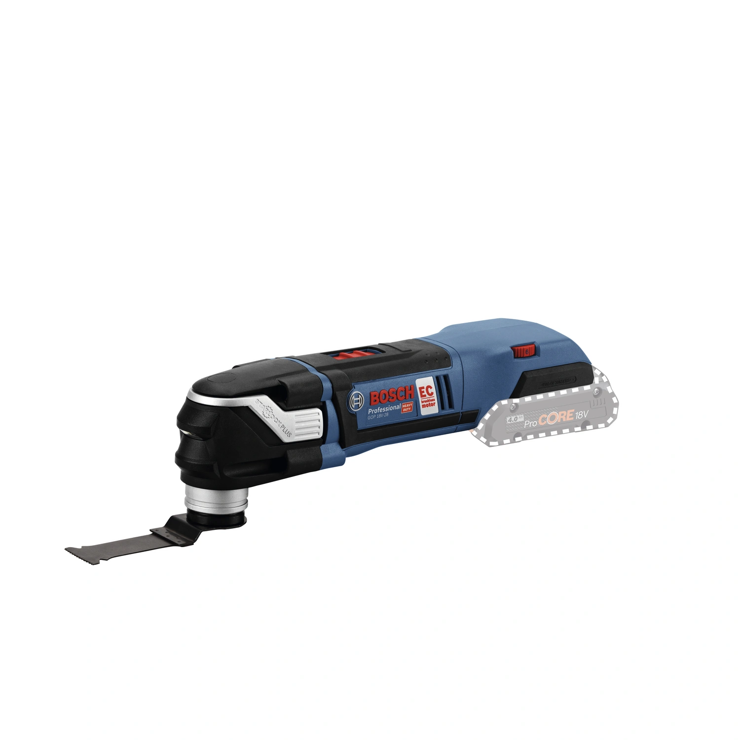 Akku-Multi-Cutter GOP 18V-28, Solo Version, L-BOXX