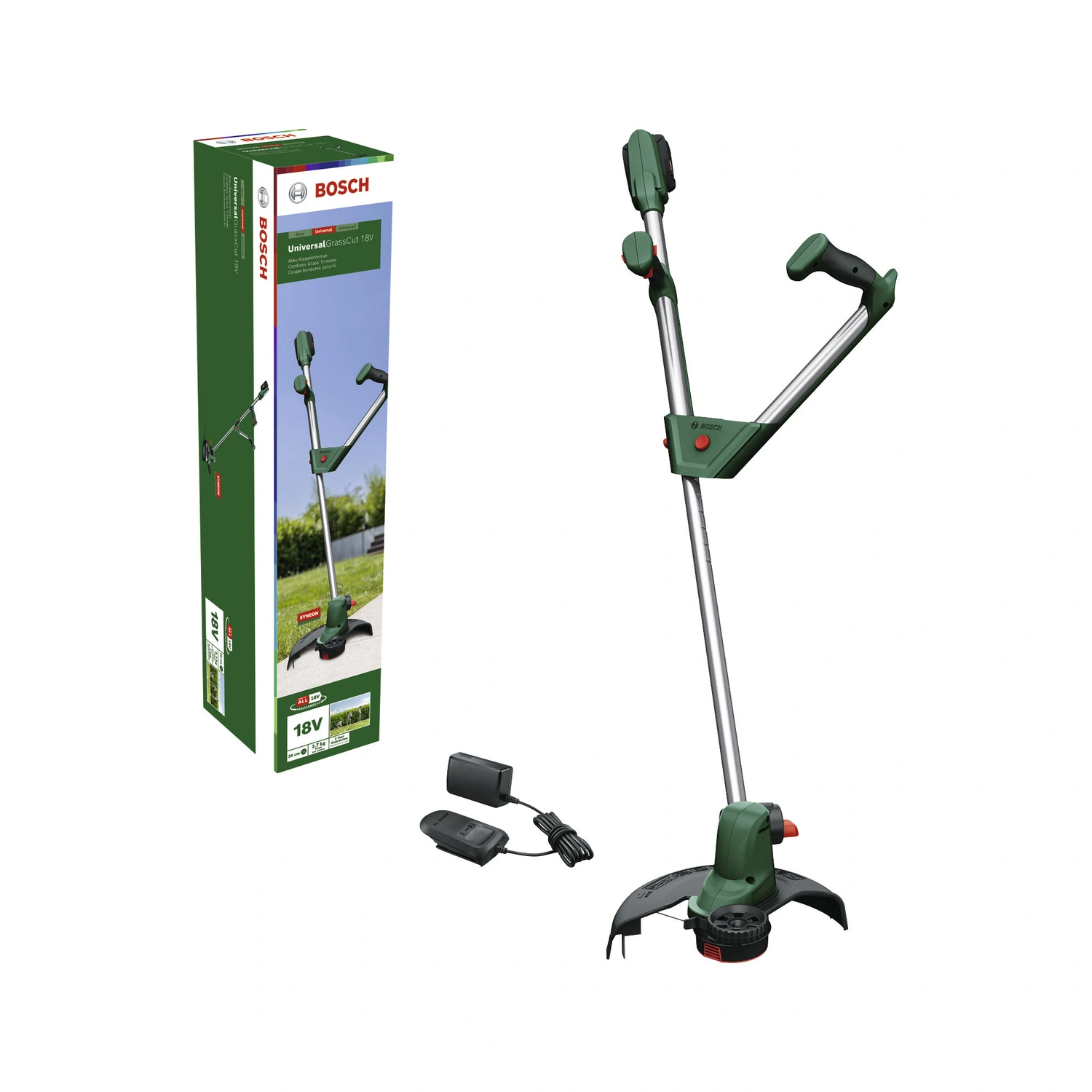 Akku-Rasentrimmer »UniversalGrassCut 18V-260«, grün, Antriebsart: Akku, 18 V