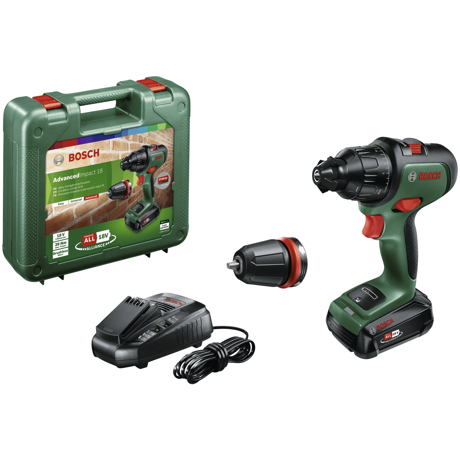 Akku-Schlagbohrmaschine »AdvancedImpact 18«, 18 V, inkl. Akku
