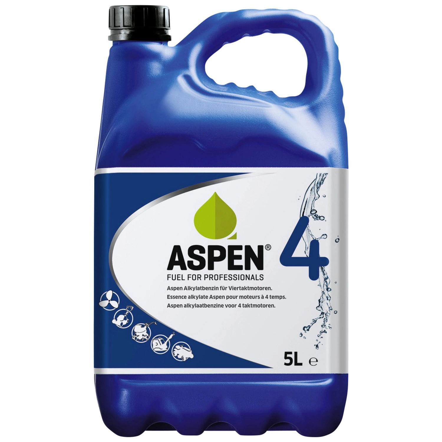 Alkylatbenzin, 5 l, für Rasenmäher, Boote, Schneefräsen, Motorfräsen, Schneemobile (alle 4-Takt Geräte)