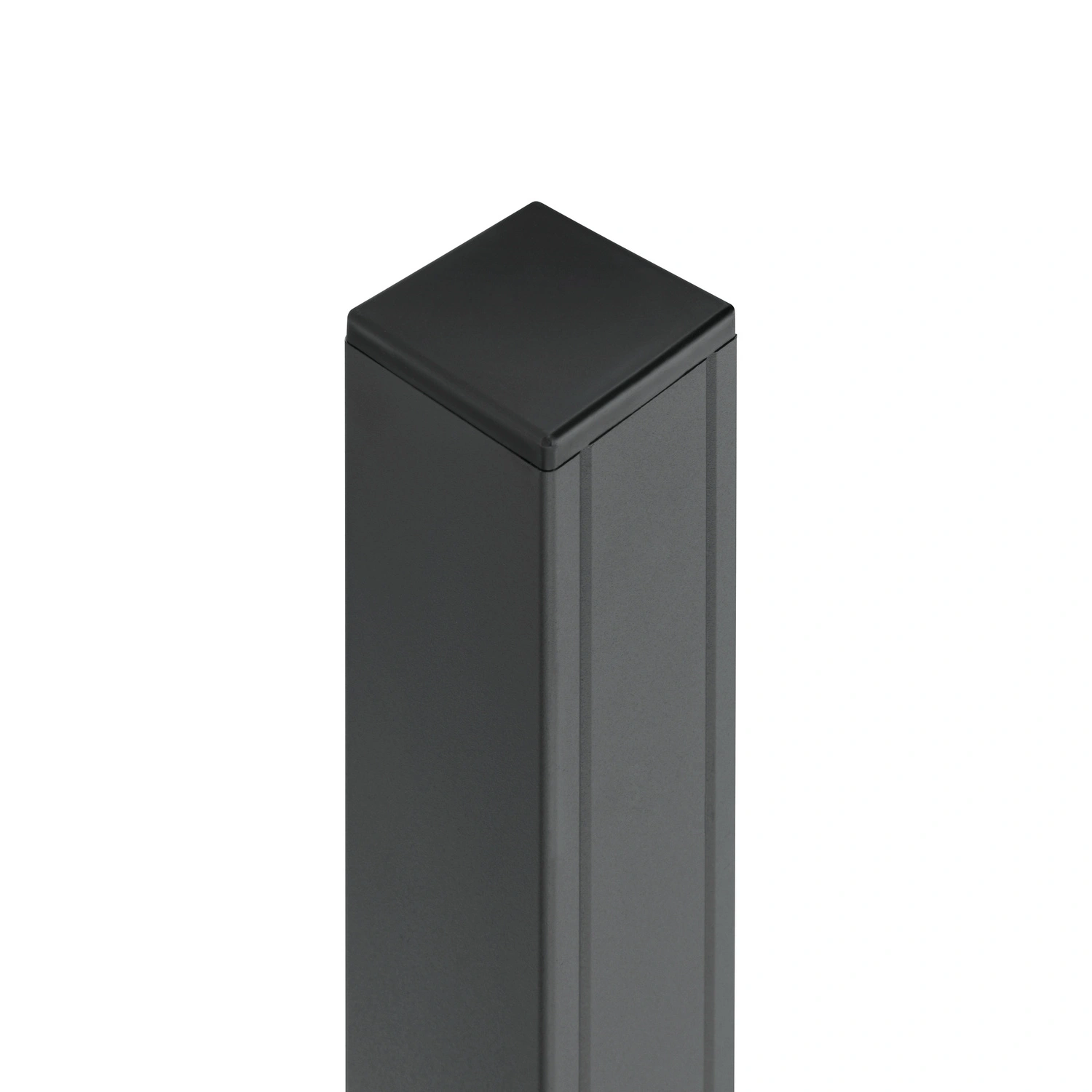 Alu-Pfosten, Aluminium, BxLxT: 6,8 x 185 x 6,8 cm