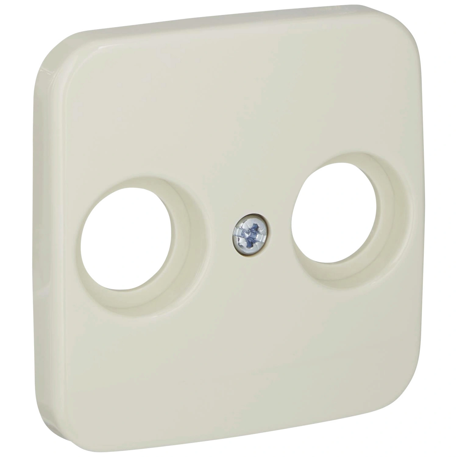 Antennenabdeckung »Duro 2000® SI«, 1-fach, cremeweiß, für Antennensteckdosen