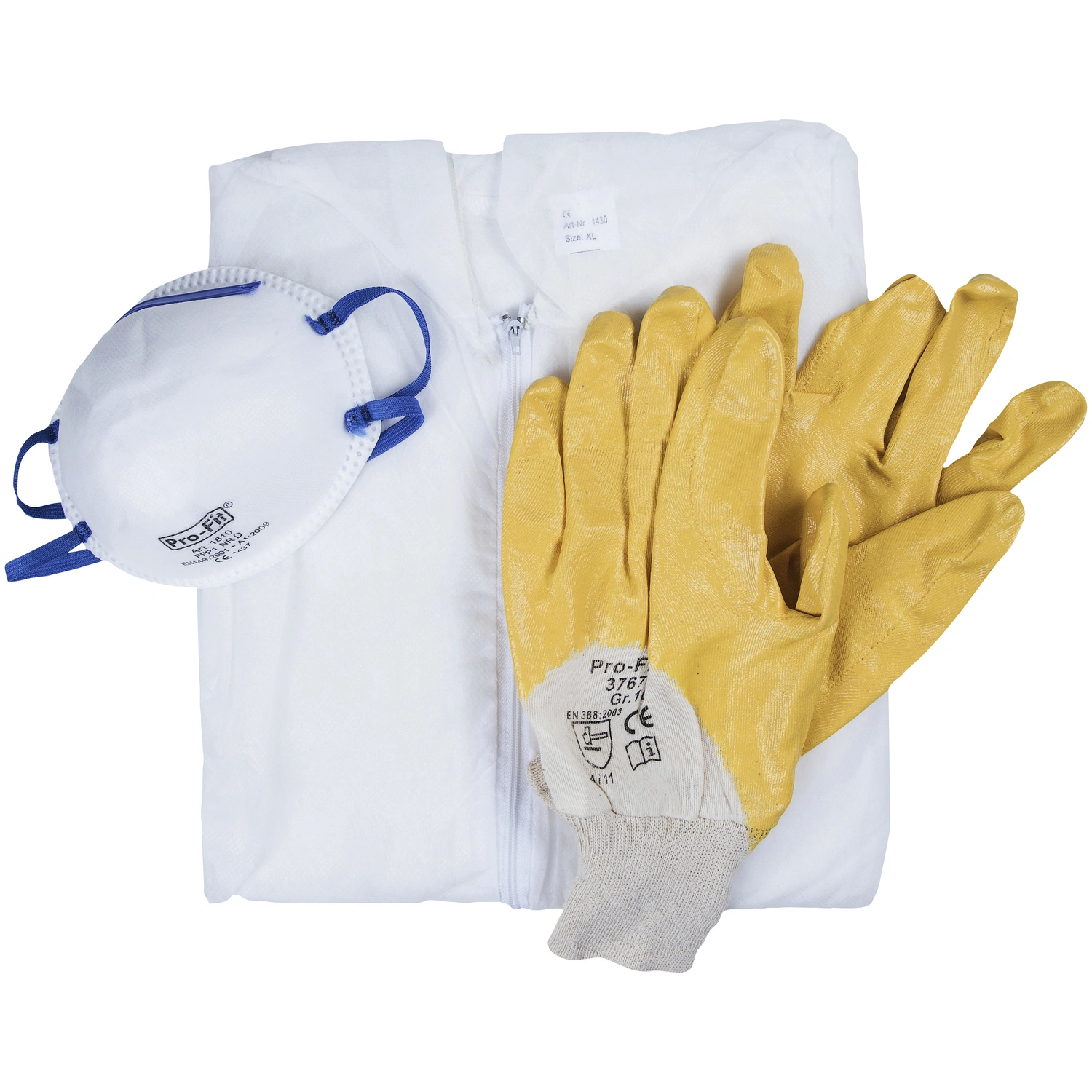 Arbeitsschutz-Set, Nitril